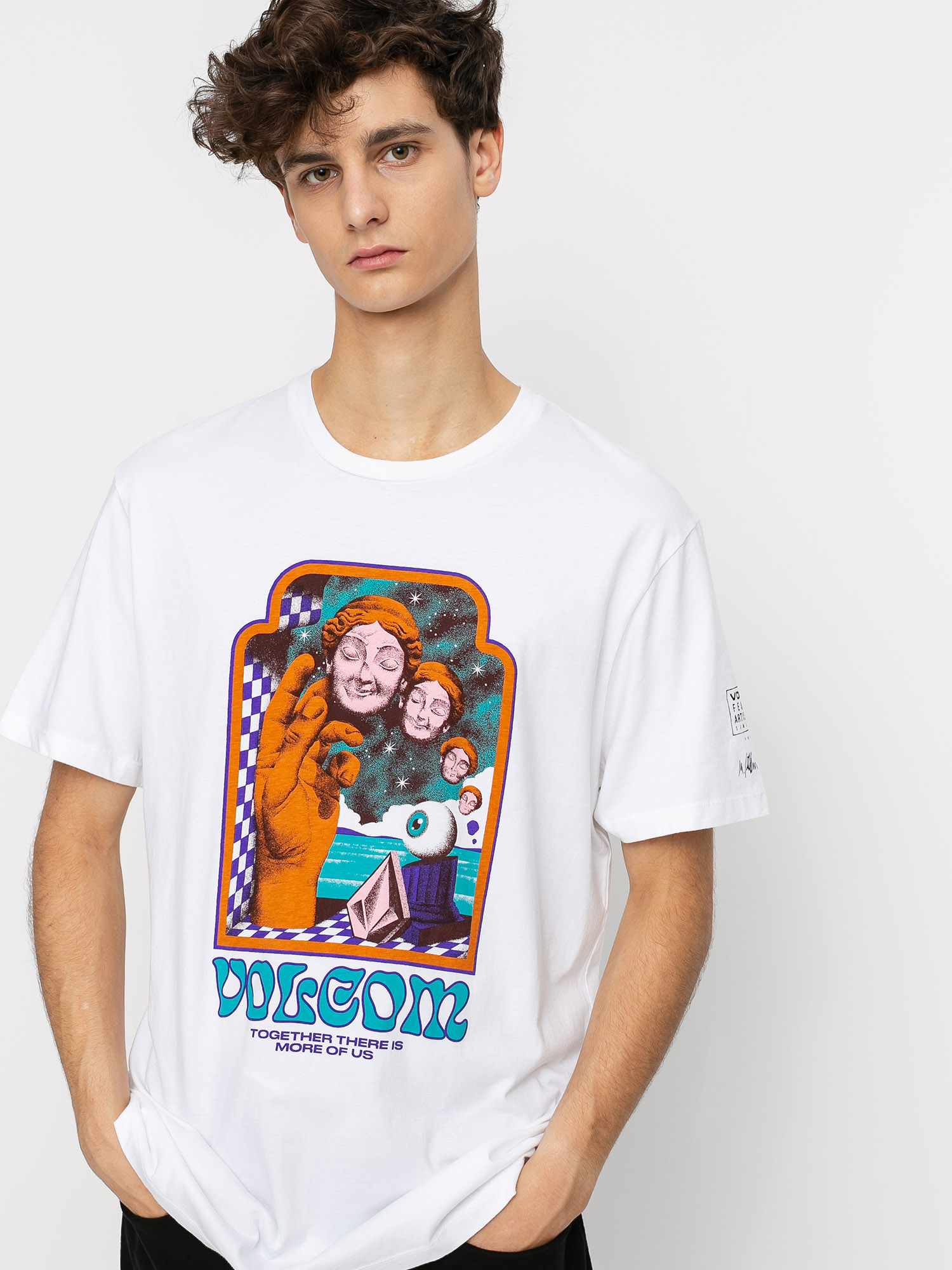 T-shirt Volcom Max Loeffler (white)