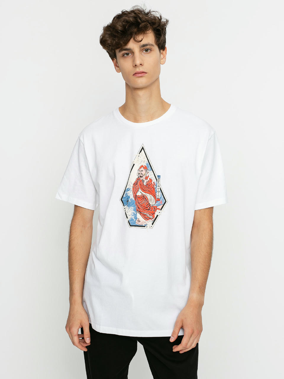 T-shirt Volcom Nozaka Surf (white)