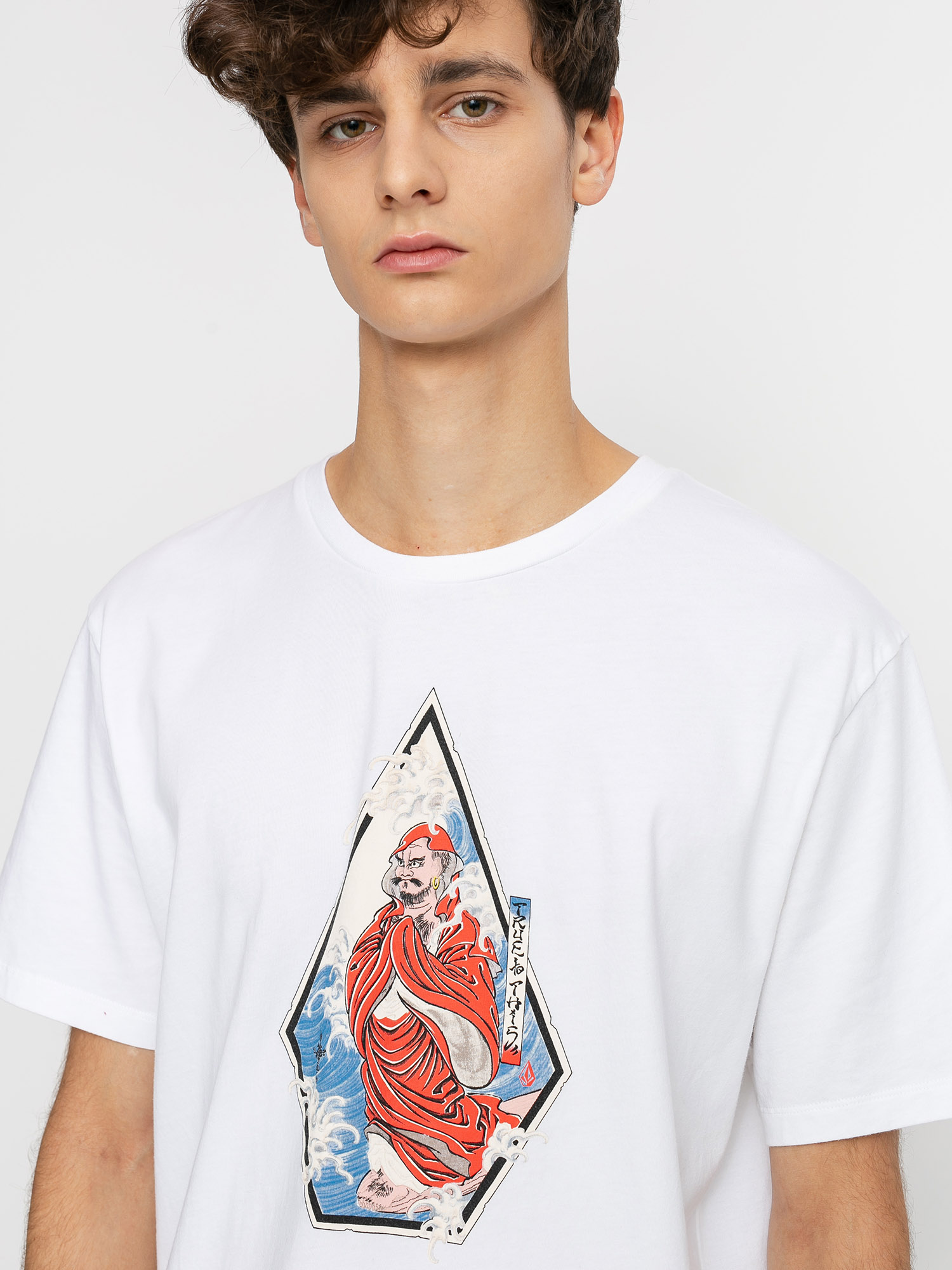 T-shirt Volcom Nozaka Surf (white)