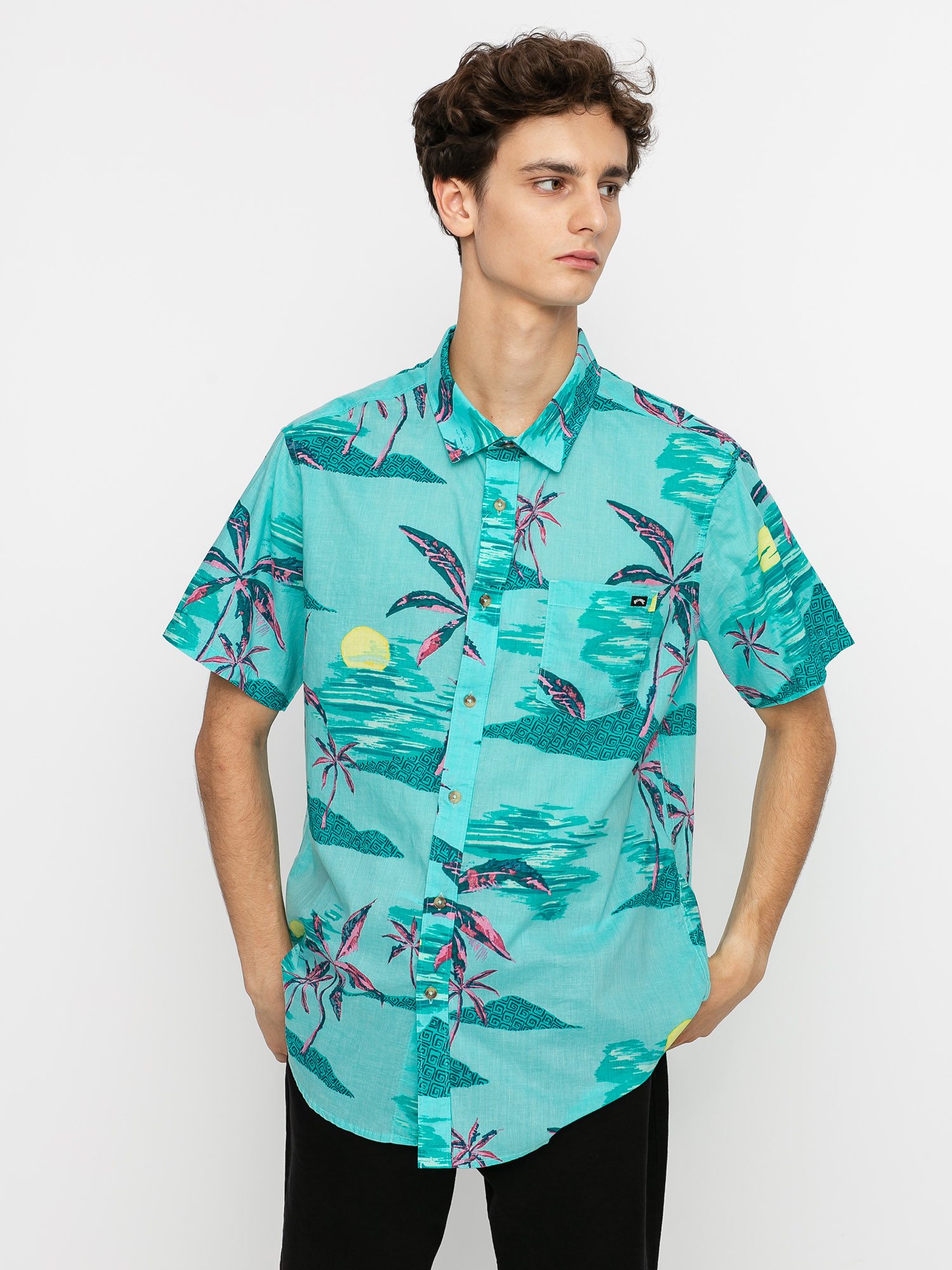 Koszula Billabong Sundays Floral (mint)
