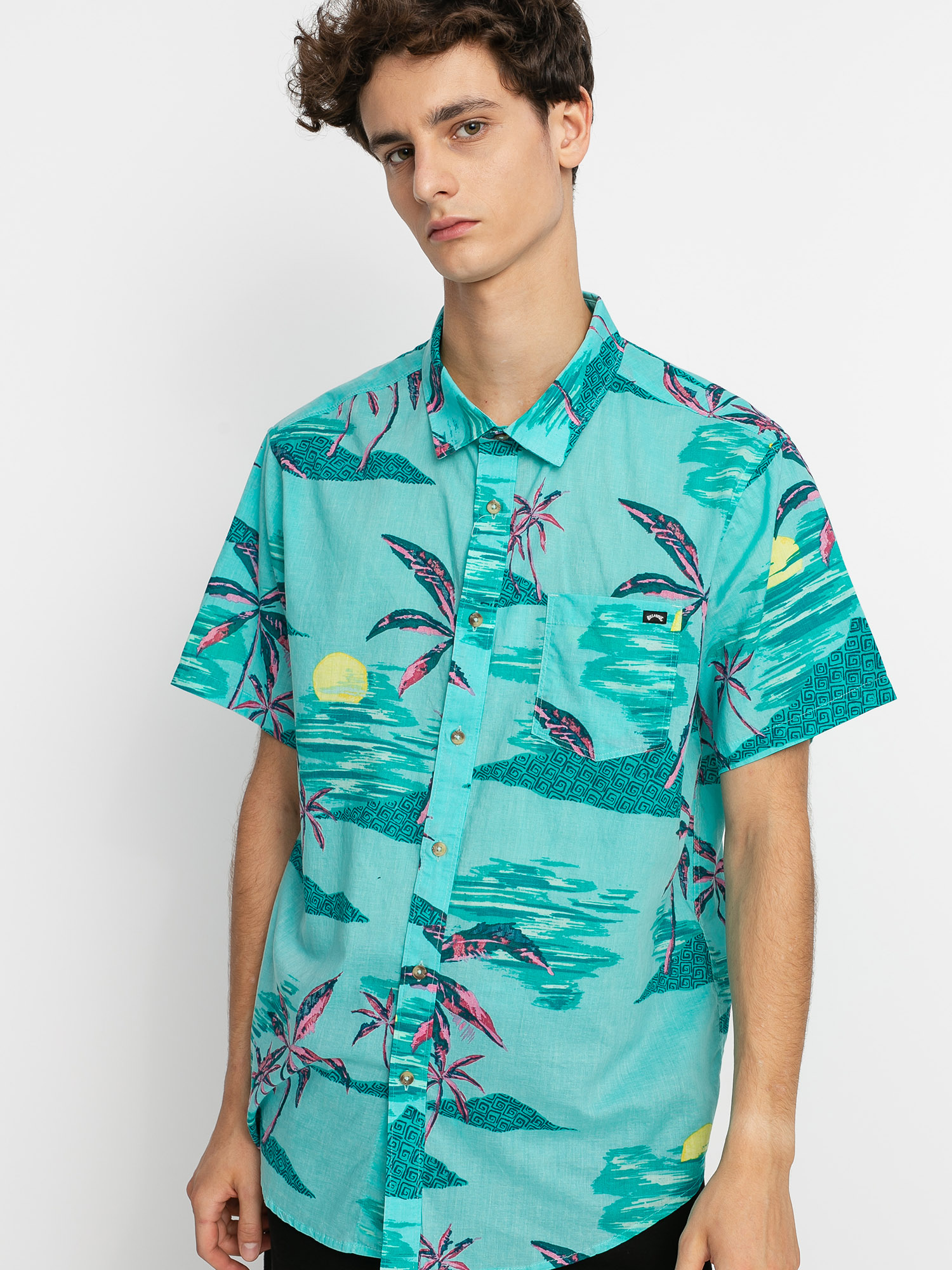 Koszula Billabong Sundays Floral (mint)