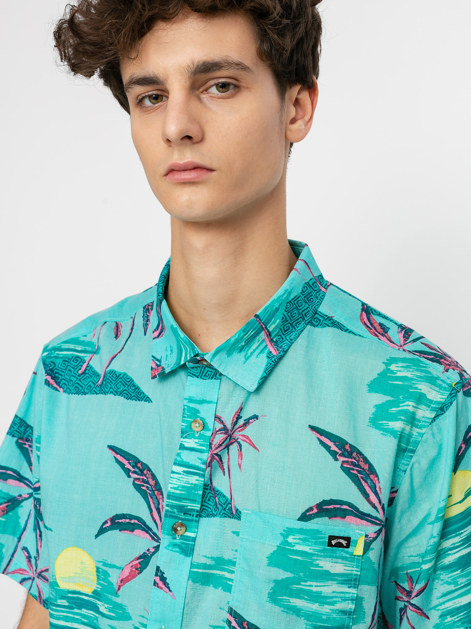 Koszula Billabong Sundays Floral (mint)