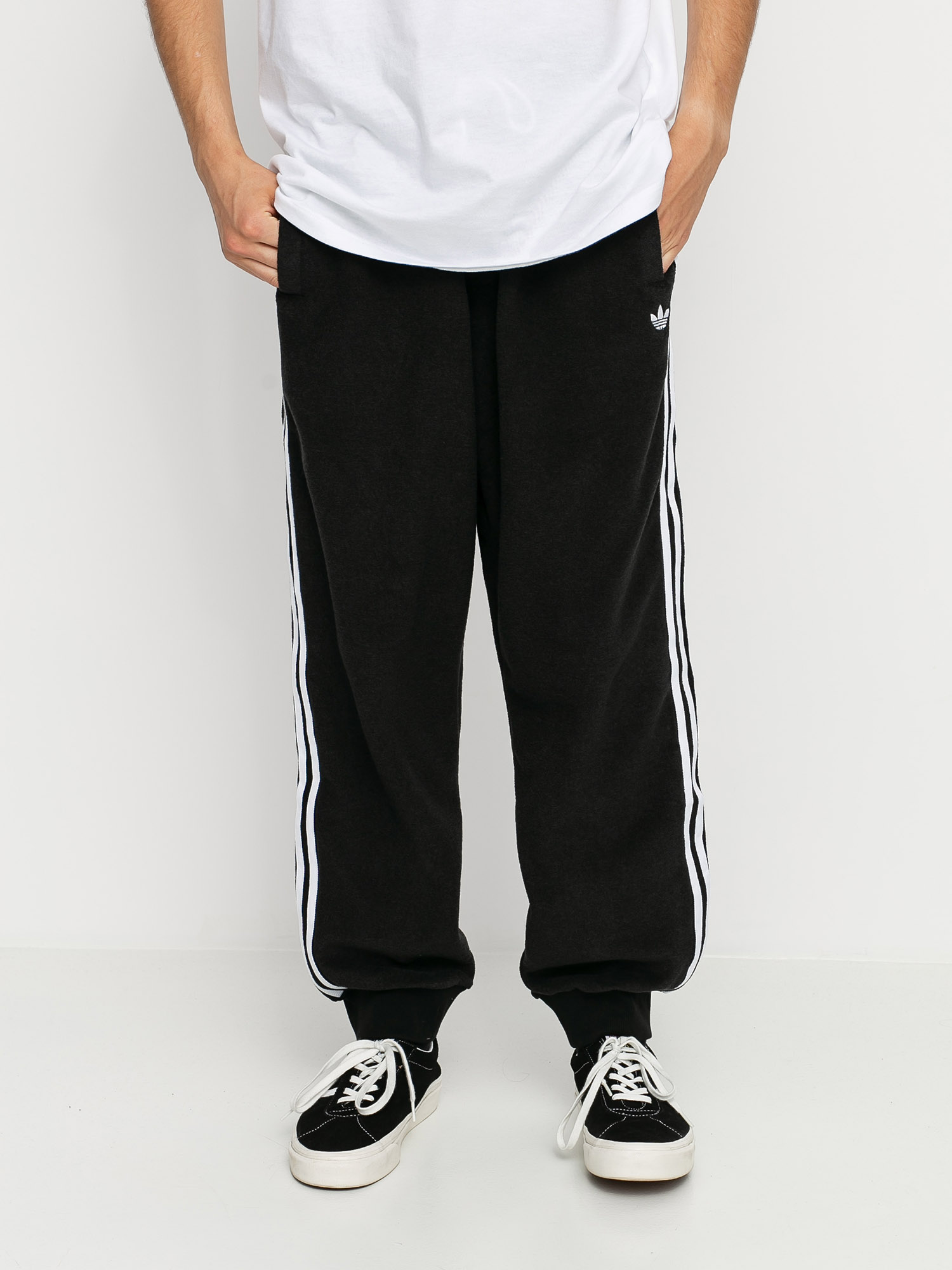 Spodnie adidas Bouclette Pnt (black/white)