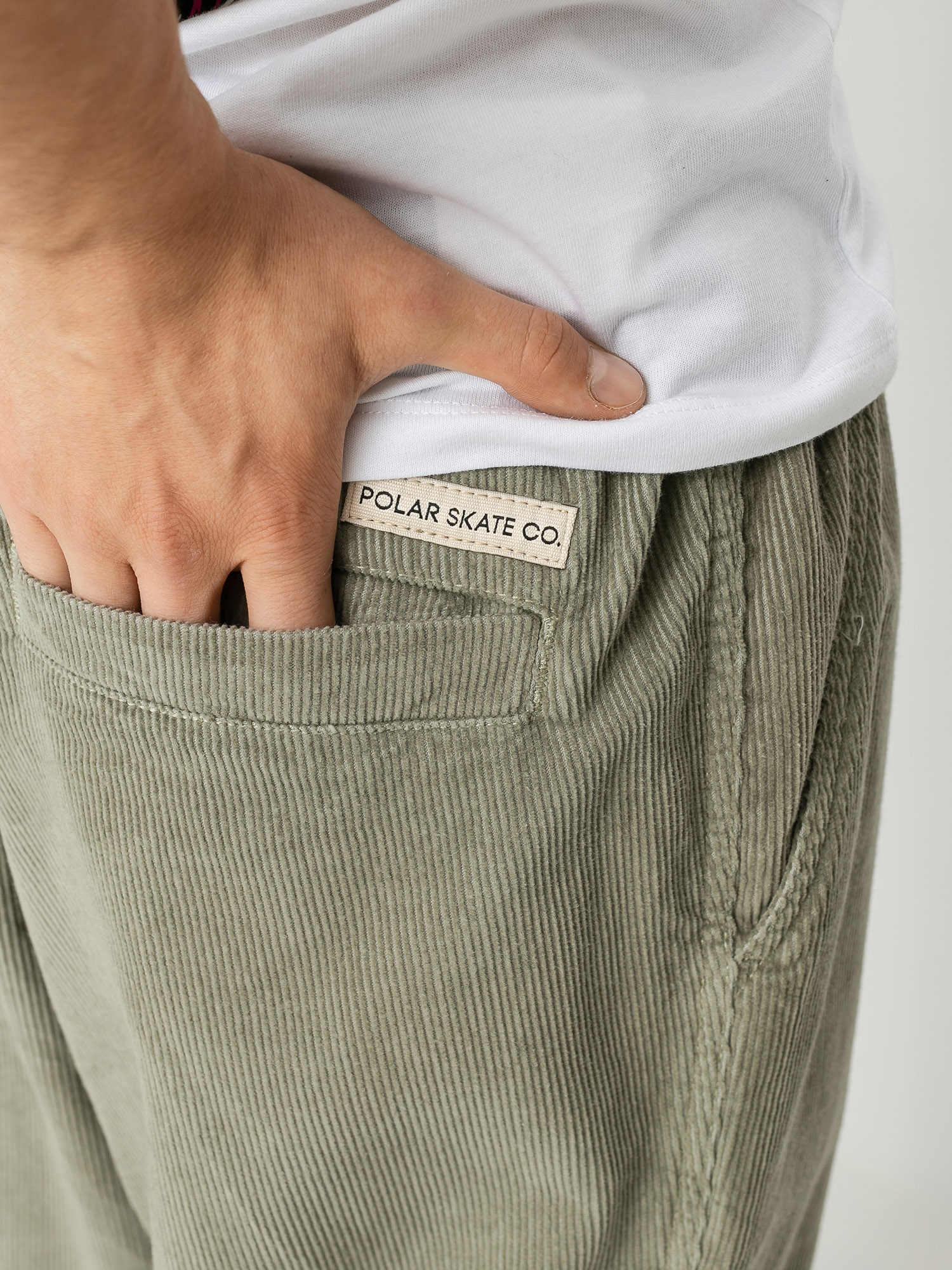 Spodnie Polar Skate Cord Surfpants (smoke)