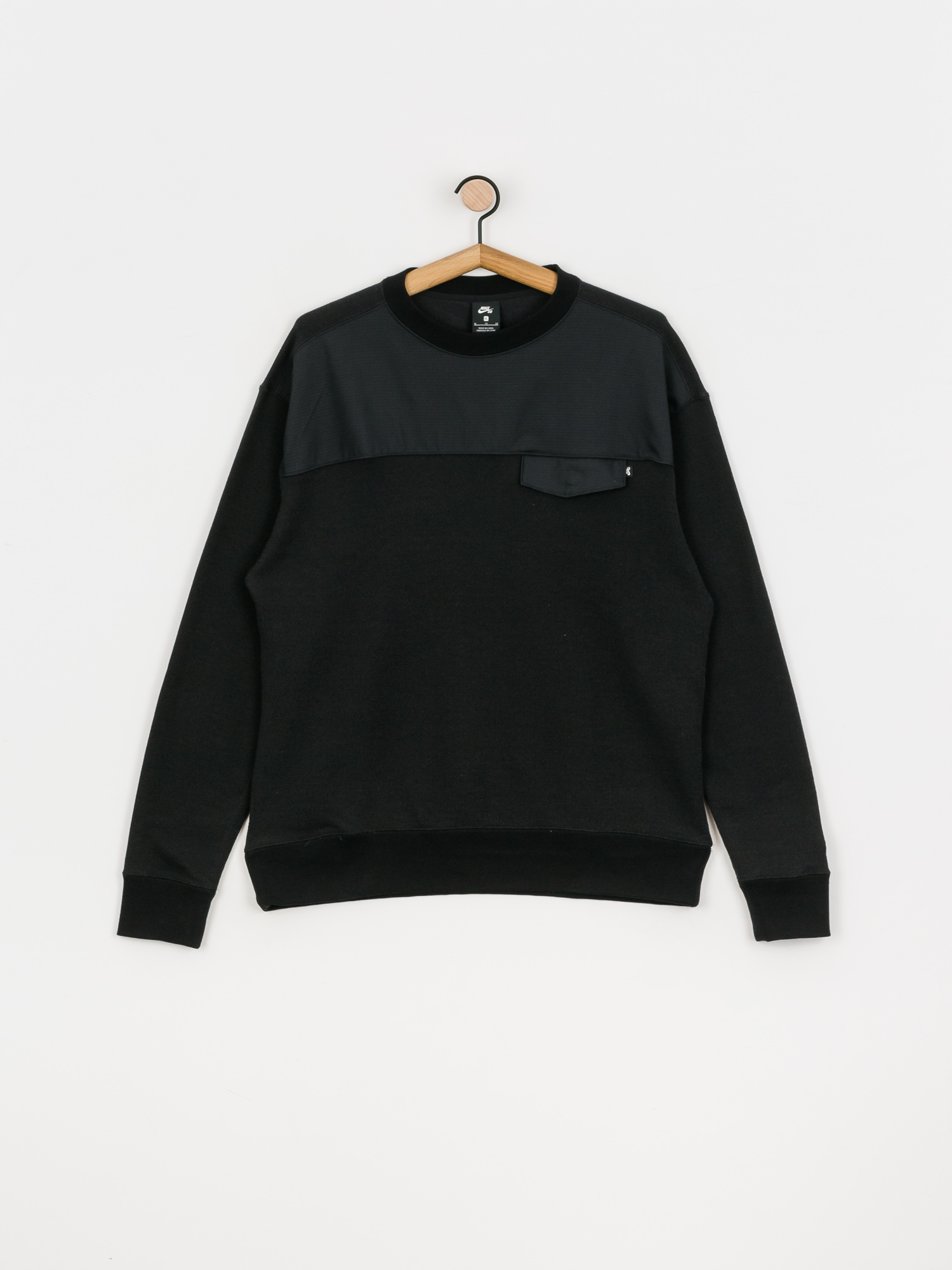 Bluza Nike SB Novelty Crew (black/black/off noir)