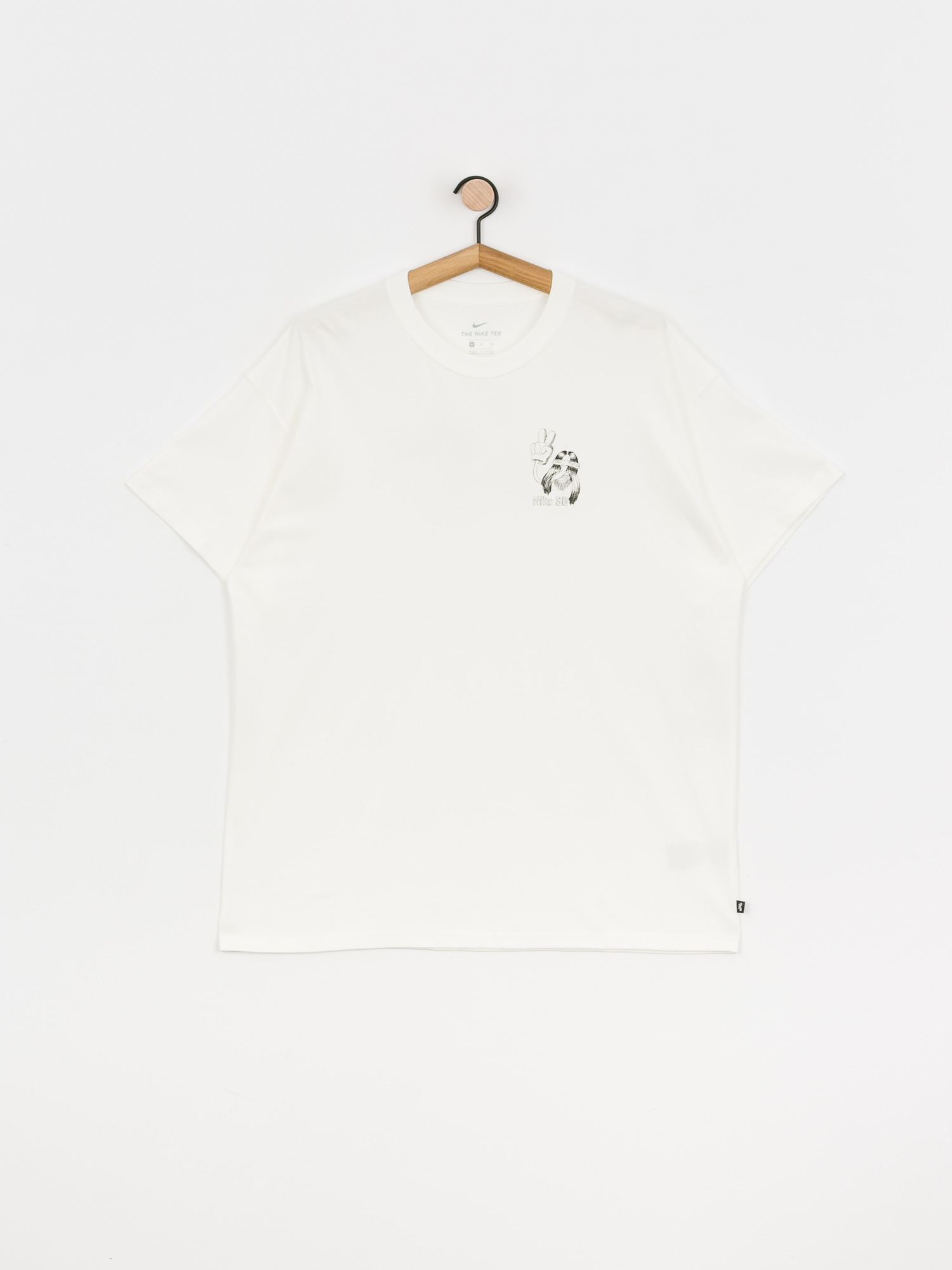T-shirt Nike SB Duder (white/black)