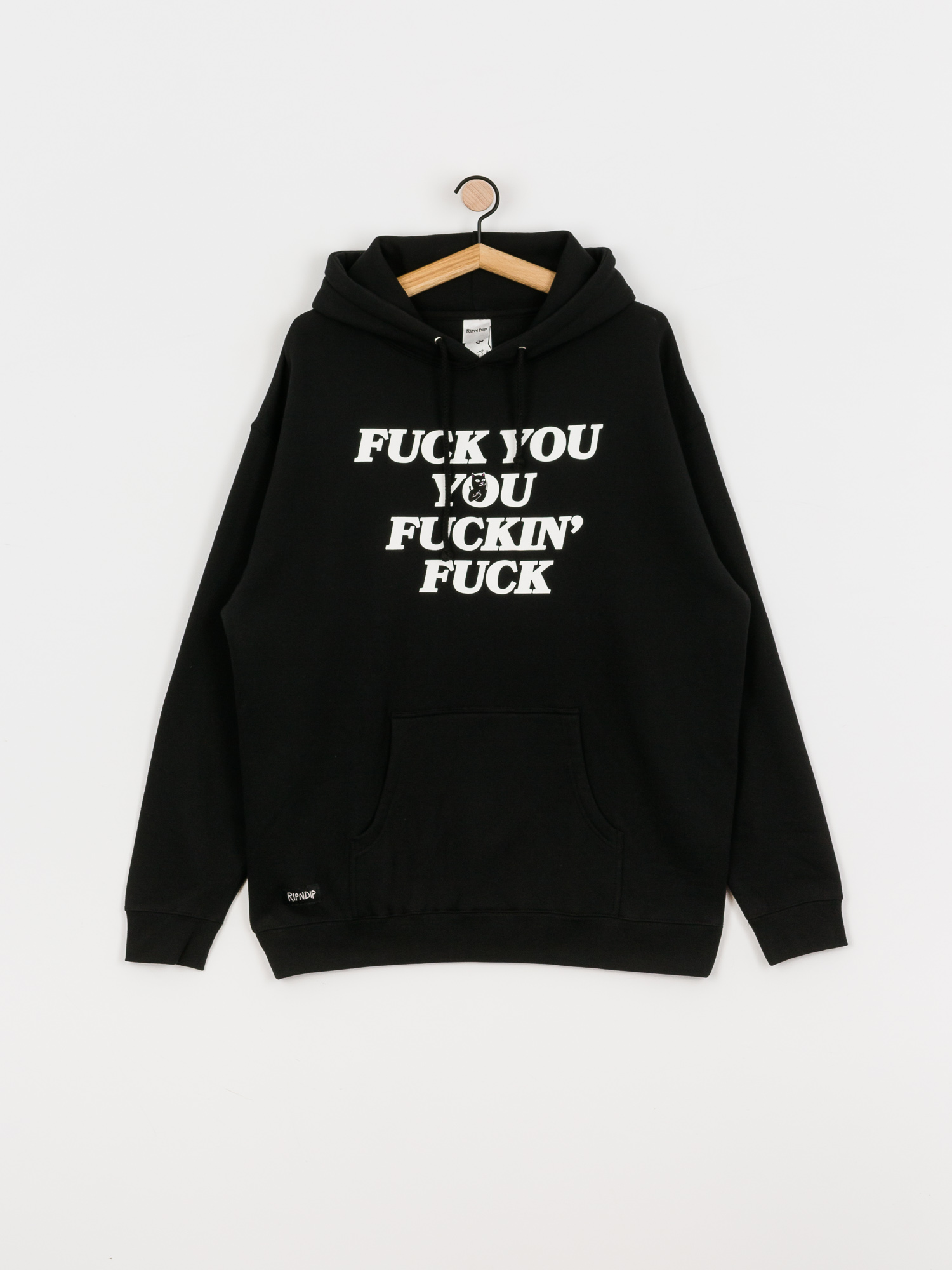 Bluza z kapturem RipNDip Fucking Fuck HD (black)
