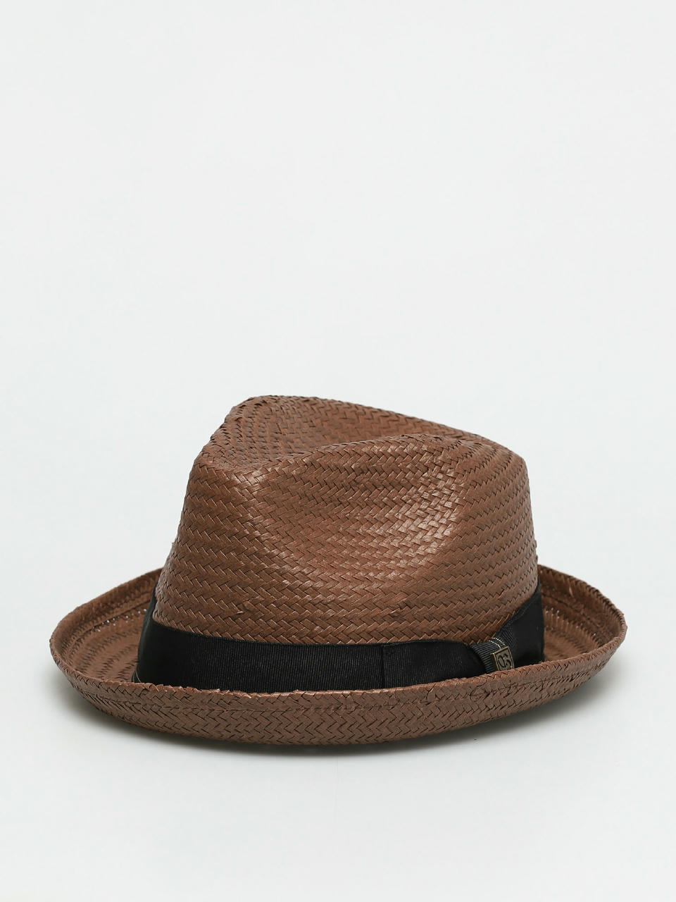 Kapelusz Brixton Castor Fedora (brown/black/gold)