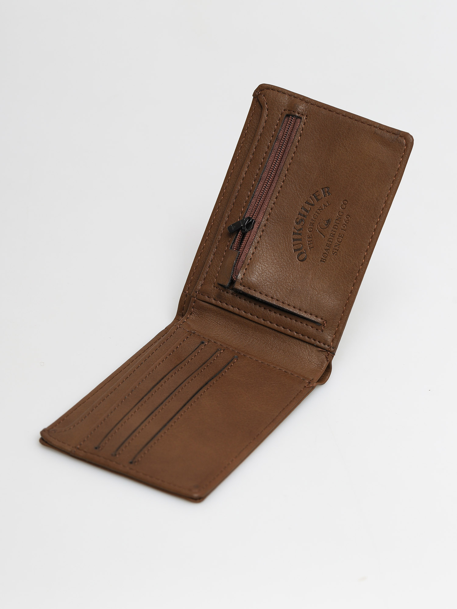 Portfel Quiksilver Slim Folder (chocolate brown)