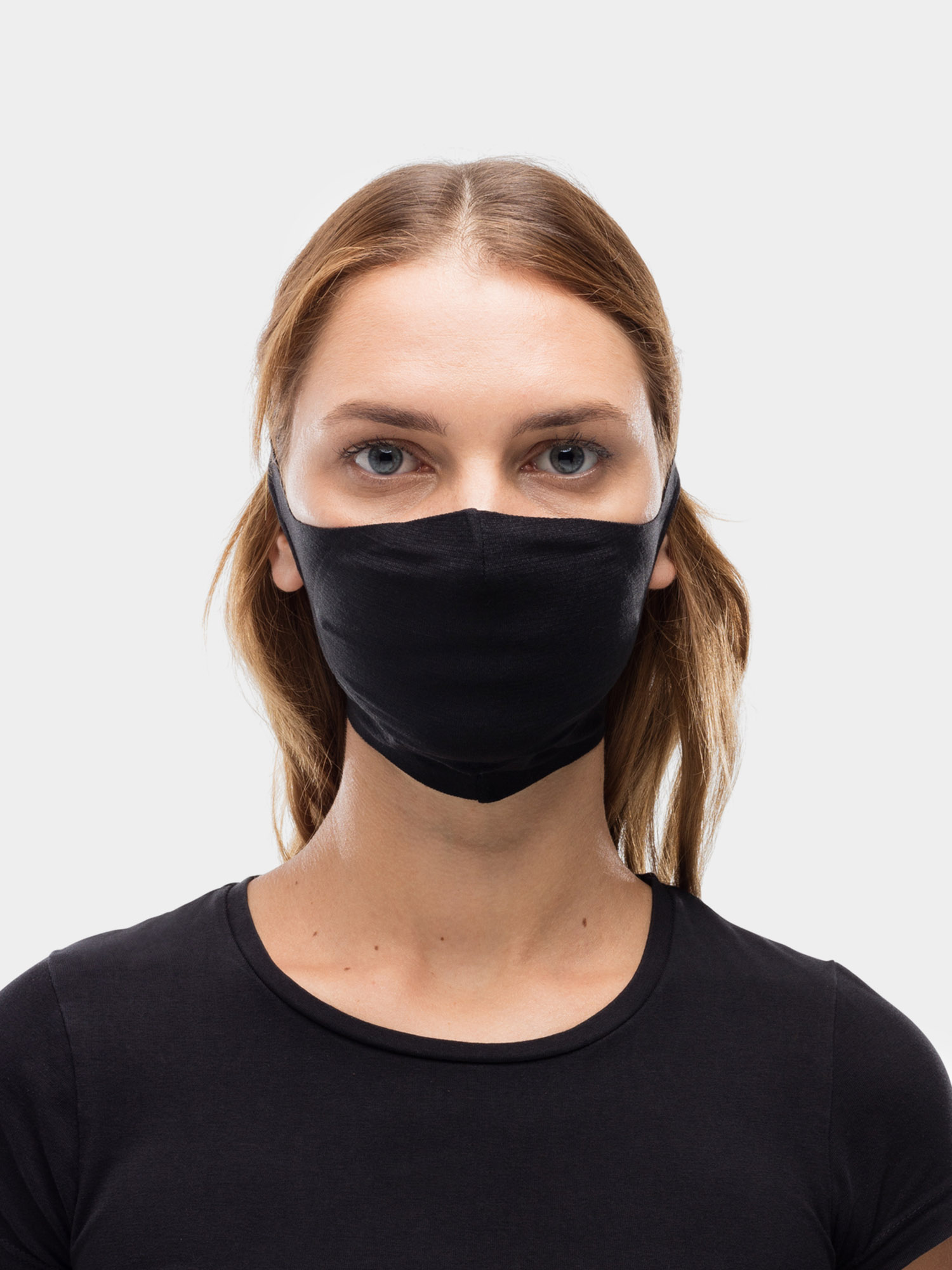 Maseczka Buff Filter Mas Solid (black/black)