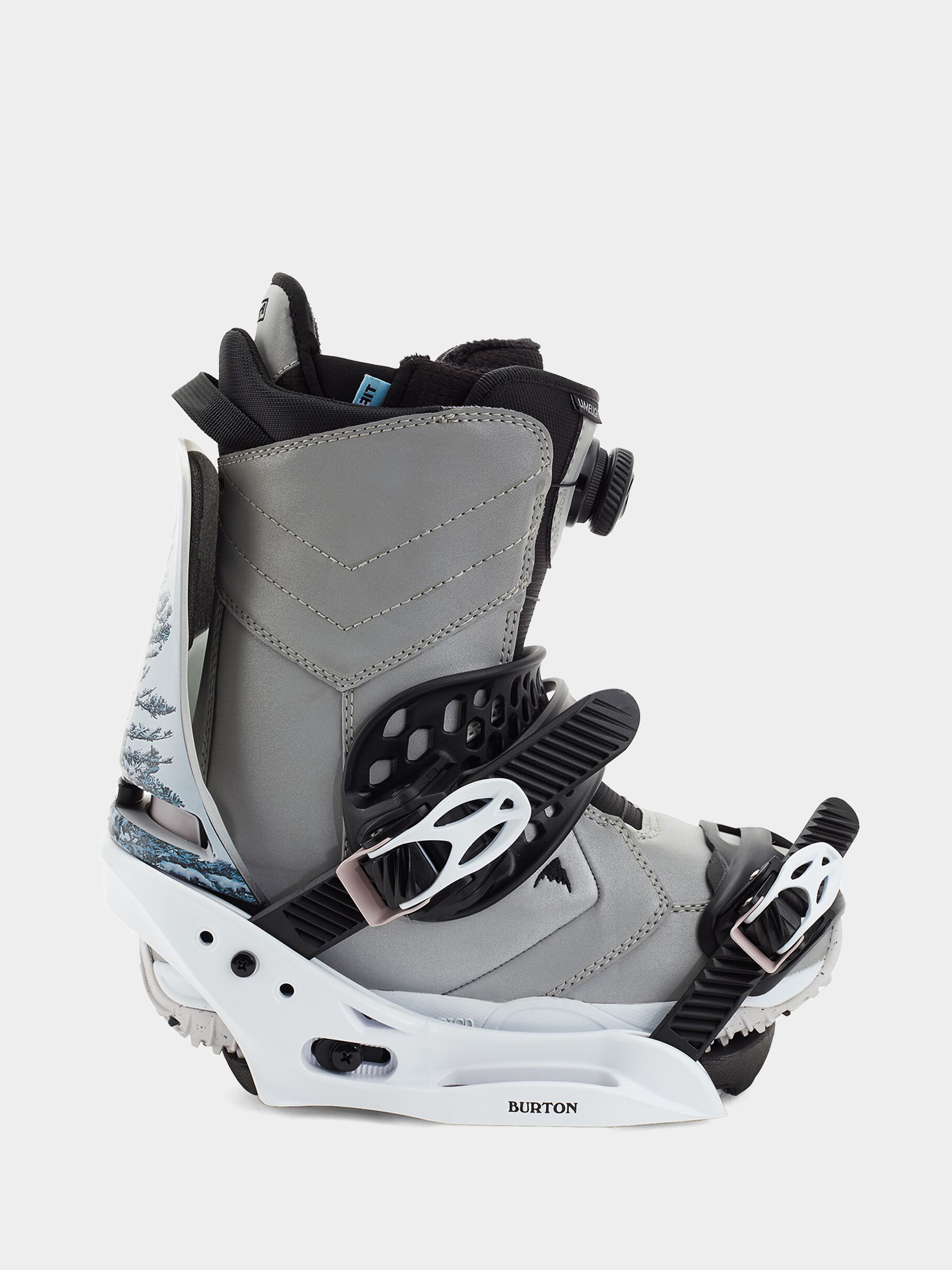 Damskie Wiązania snowboardowe Burton Lexa X Est (feelgood white)
