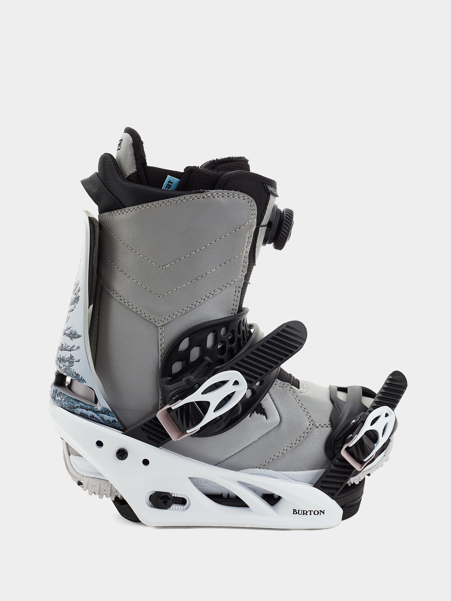Damskie Wiązania snowboardowe Burton Lexa X (feelgood white)