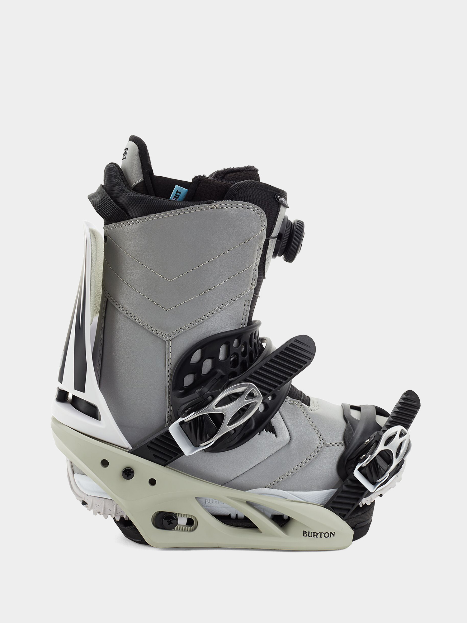 Damskie Wiązania snowboardowe Burton Lexa X (team gray)