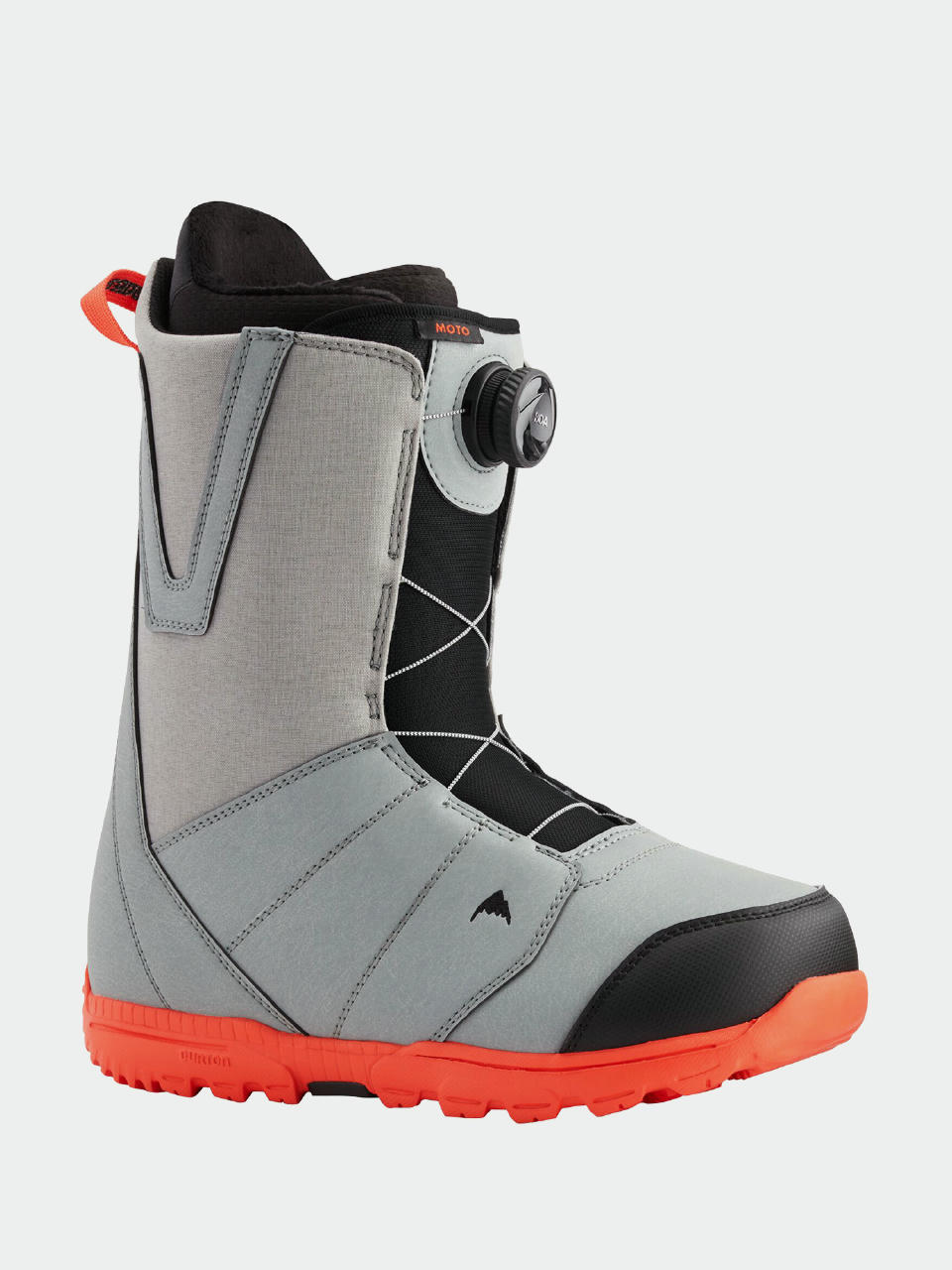 Męskie Buty snowboardowe Burton Moto Boa (gray/red)