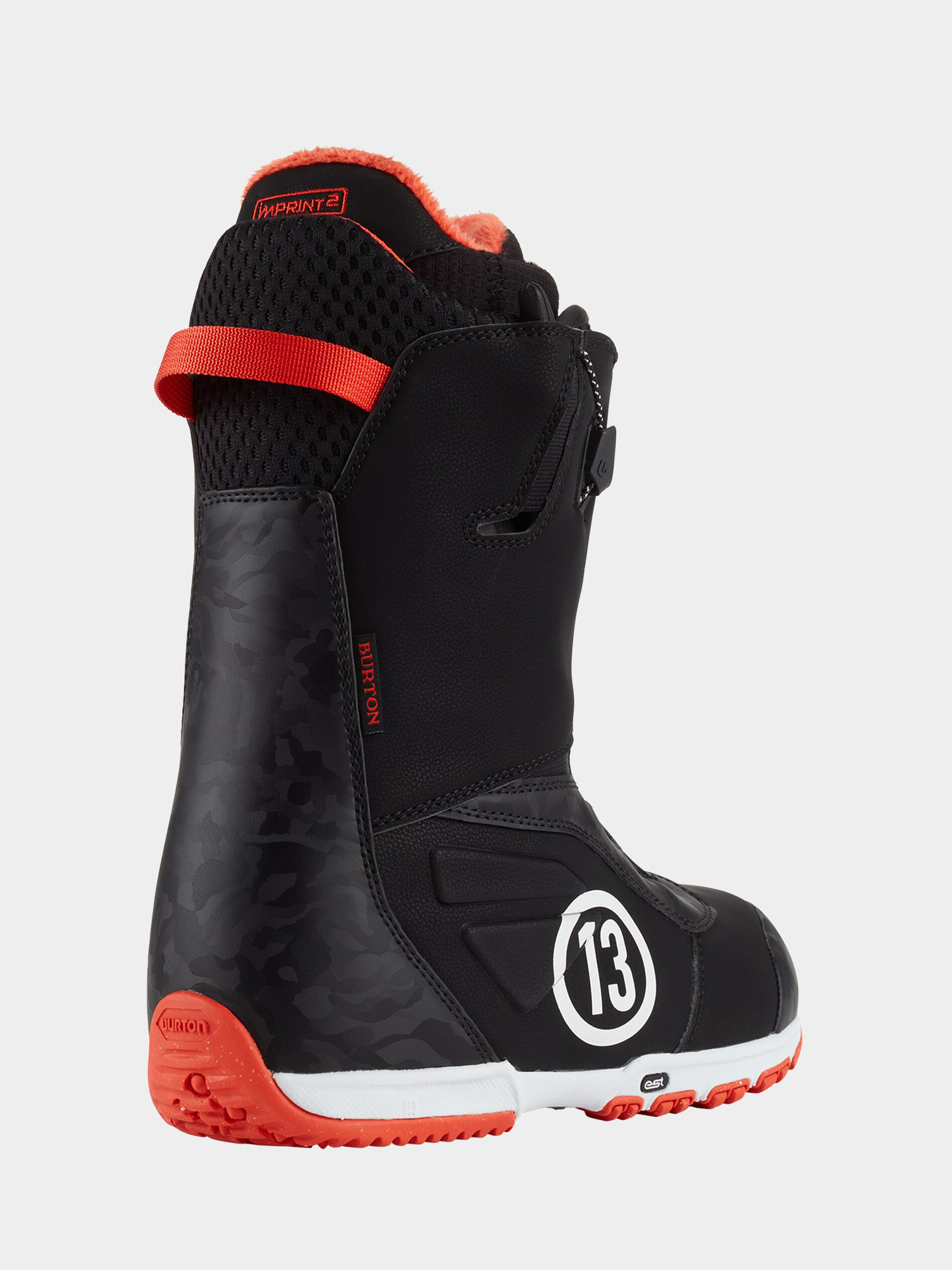 Męskie Buty snowboardowe Burton Ruler (black/red)
