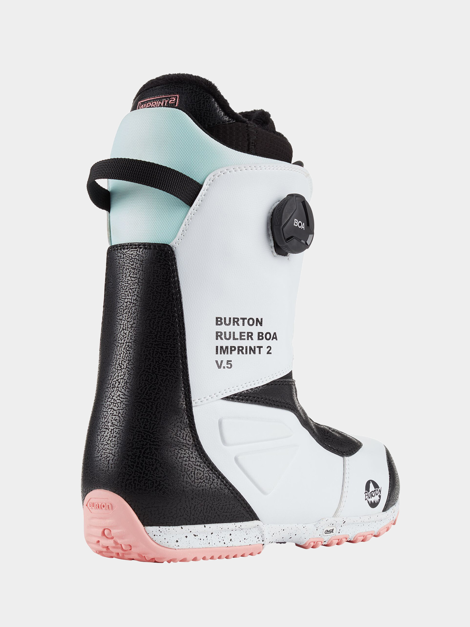 Męskie Buty snowboardowe Burton Ruler Boa (white/black/multi)