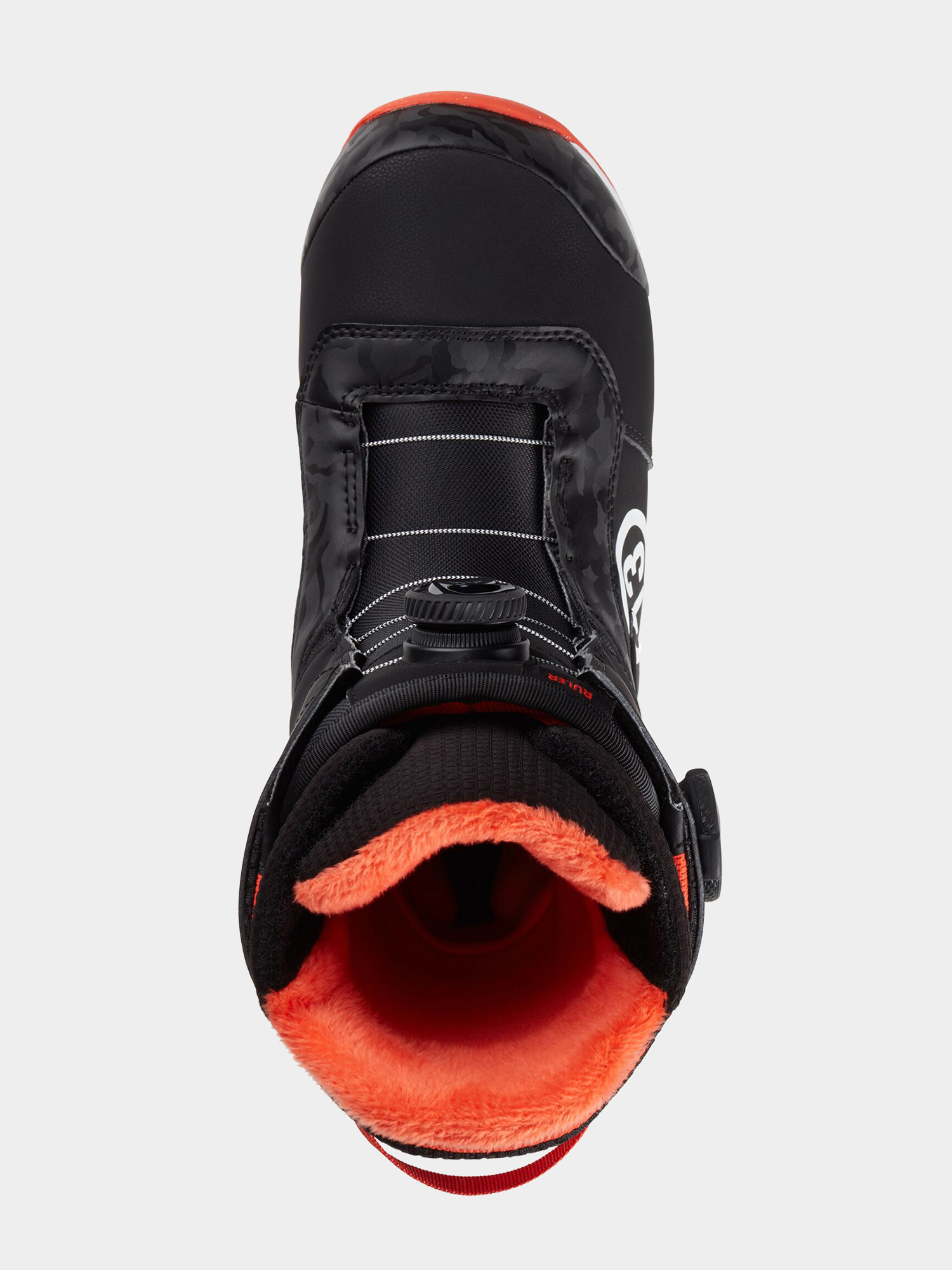 Męskie Buty snowboardowe Burton Ruler Boa (black/red)