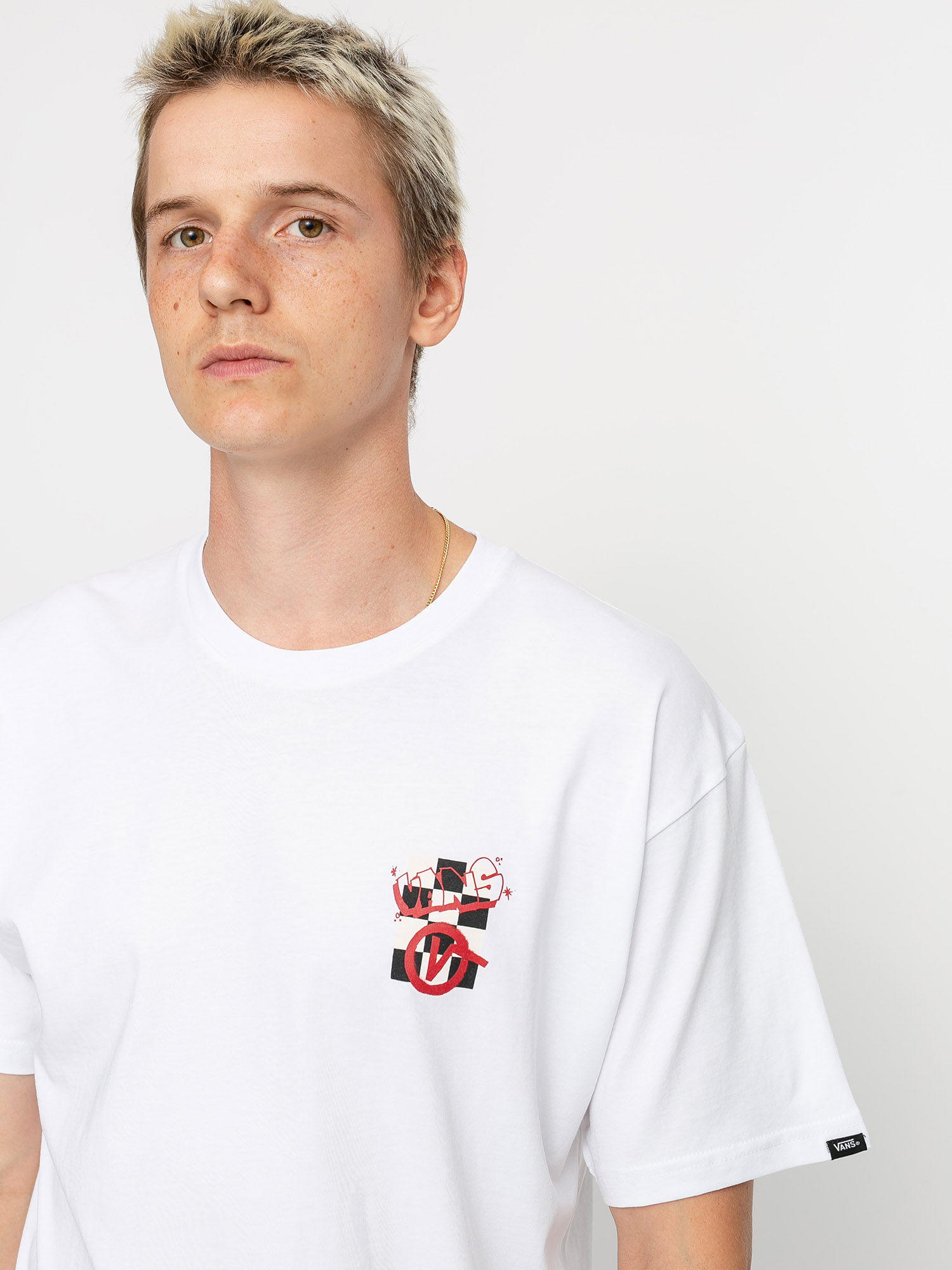 T-shirt Vans Crew (white)