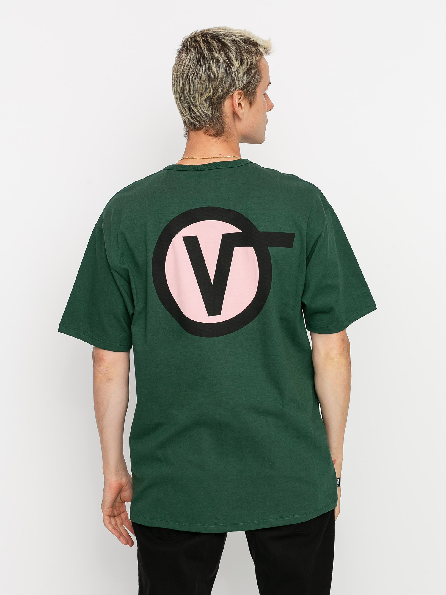 T-shirt Vans Classic Circle V (pine needle)