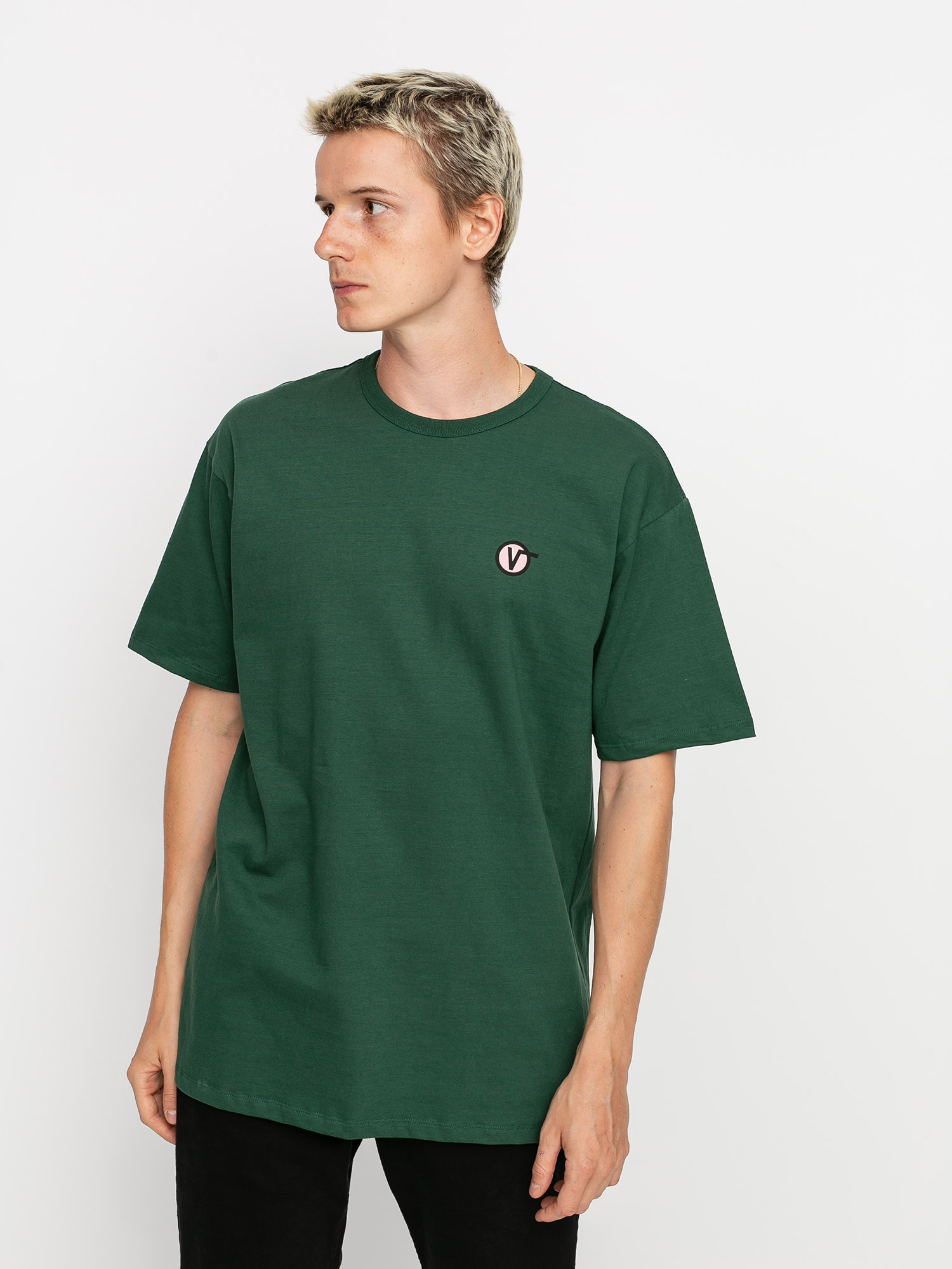T-shirt Vans Classic Circle V (pine needle)