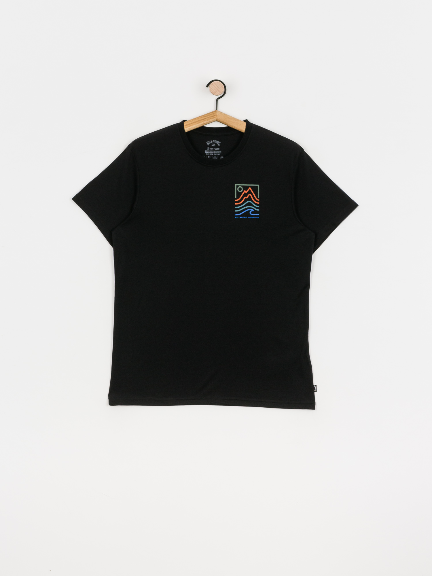 T-shirt Billabong Peak (black)