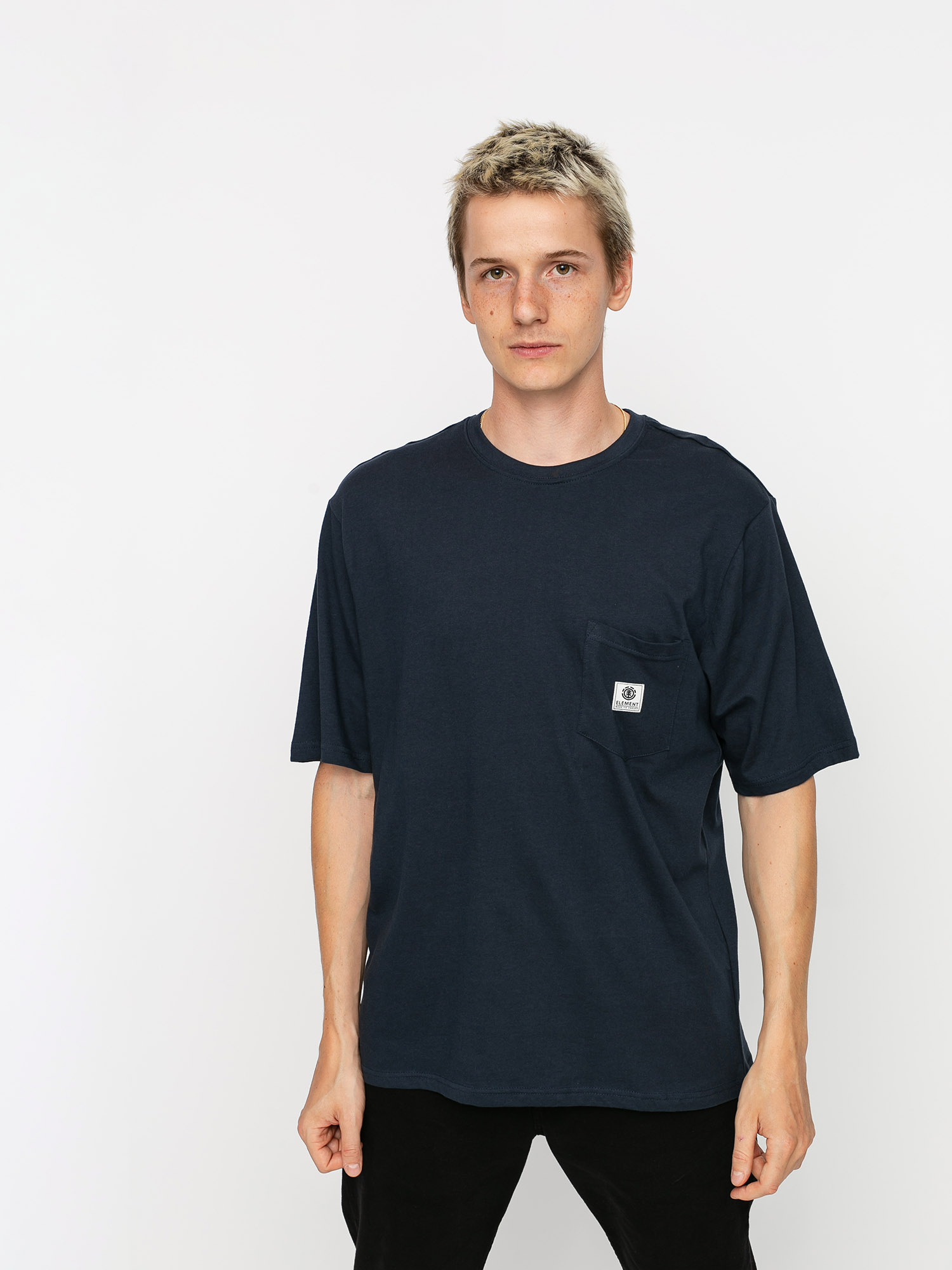 T-shirt Element Basic Pocket Label (eclipse navy)