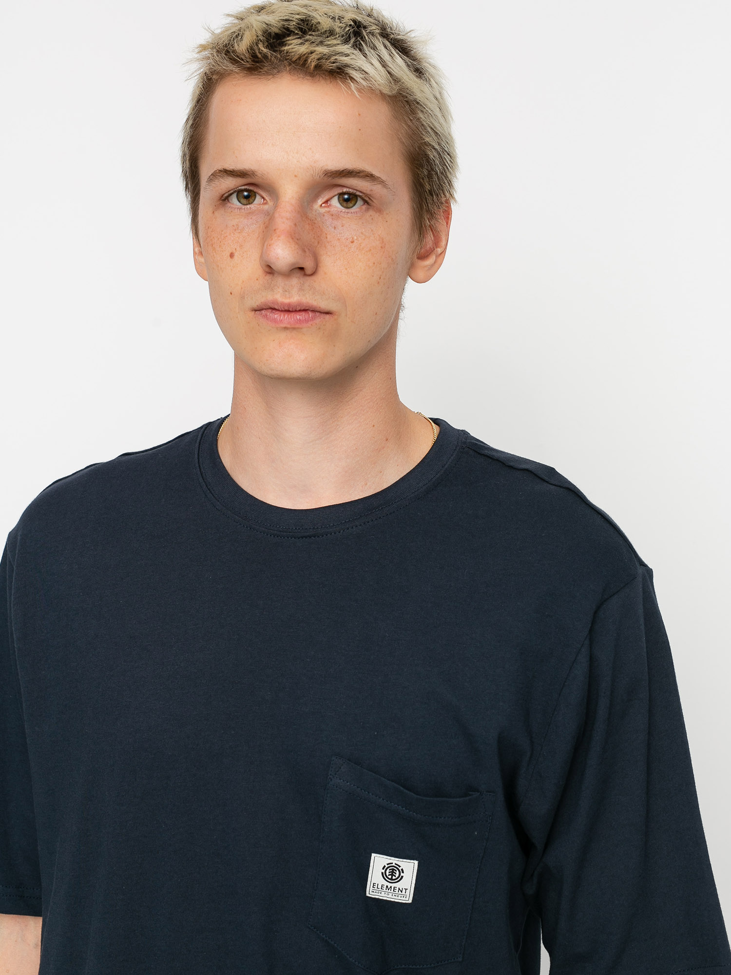 T-shirt Element Basic Pocket Label (eclipse navy)