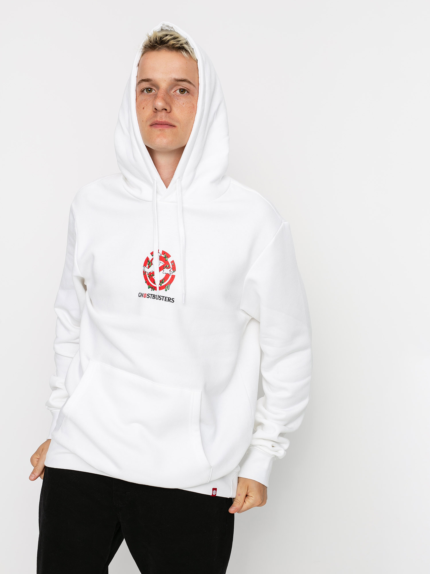 Bluza z kapturem Element Phantasm HD (optic white)