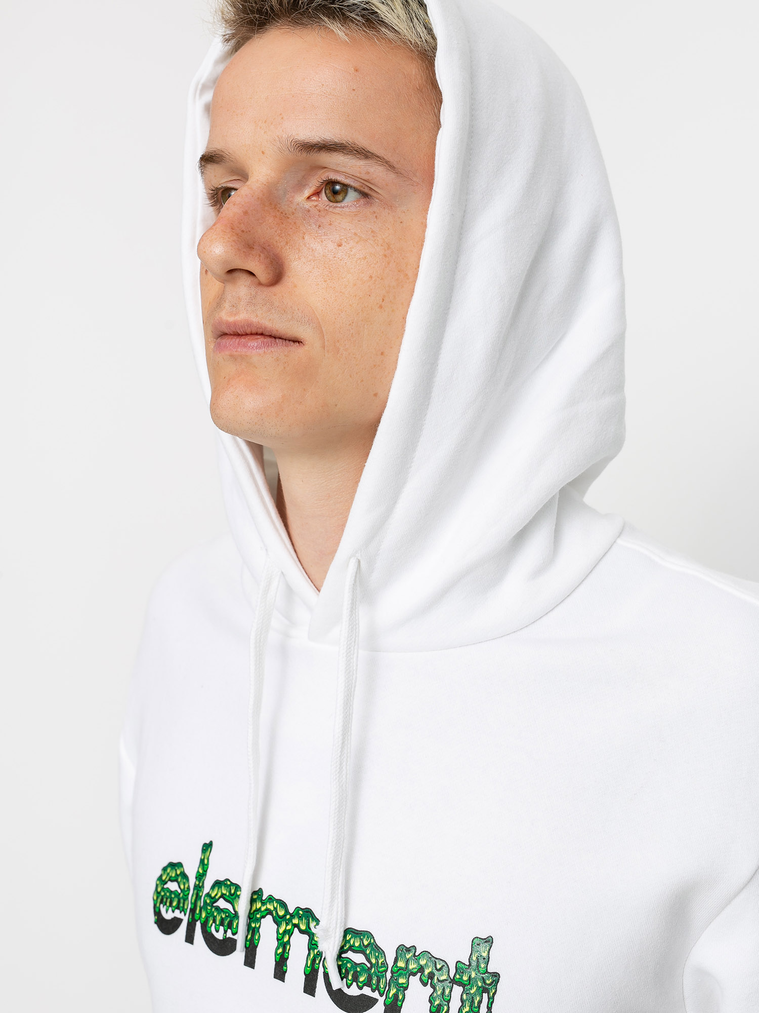 Bluza z kapturem Element Proton Capsule HD (optic white)