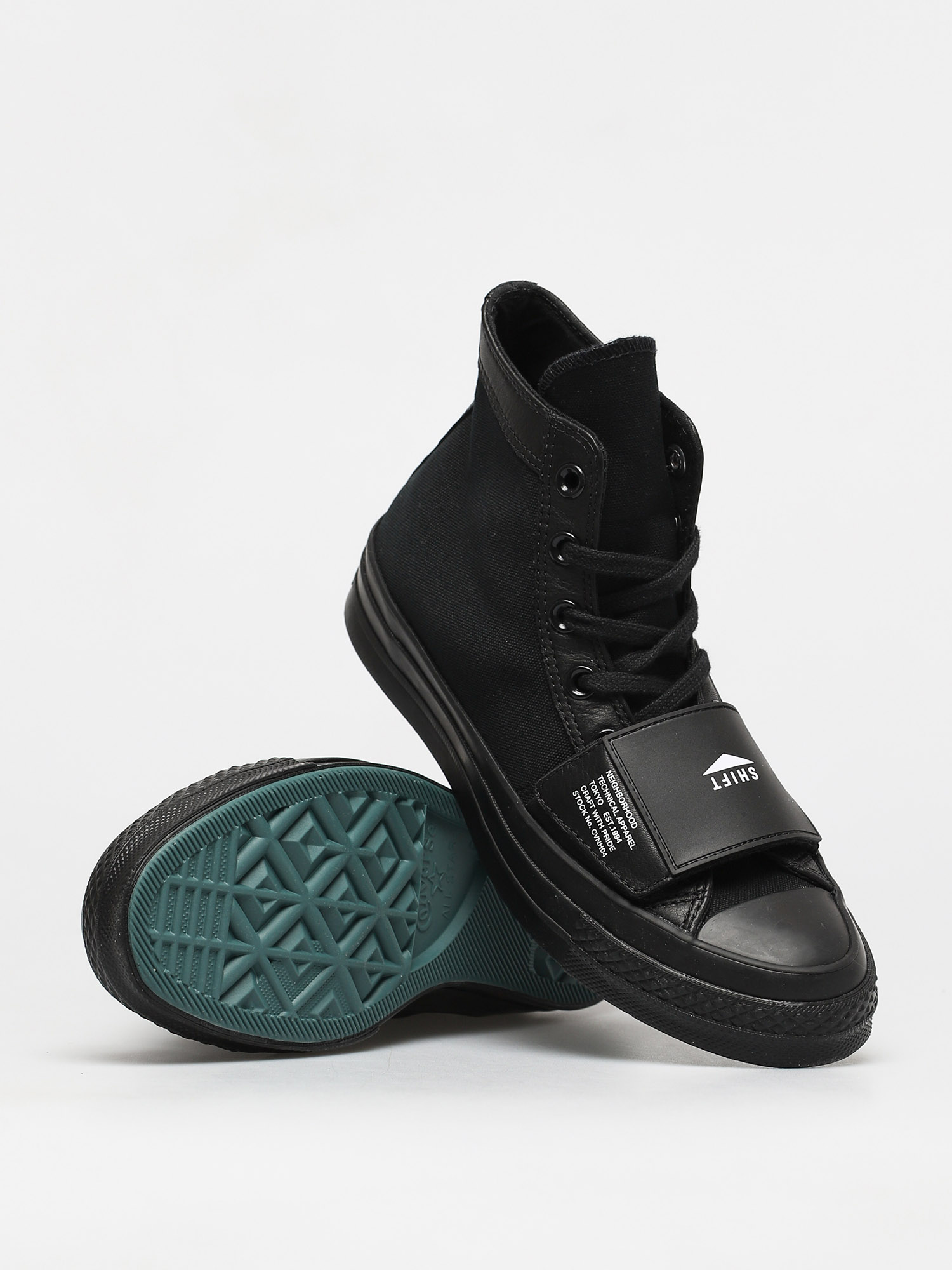 Trampki Converse Neigborhood X Chuck 70 Moto Hi (black/black/black)
