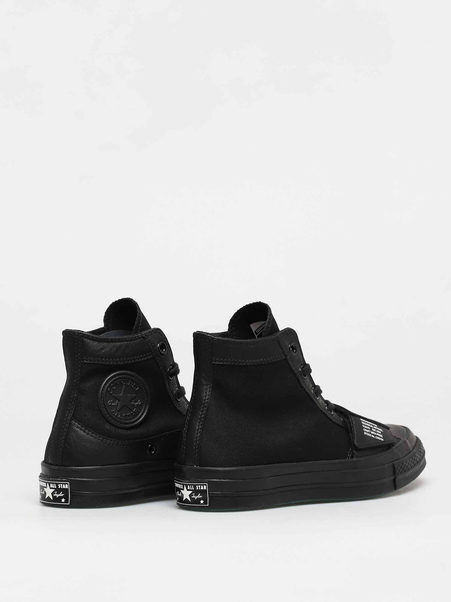 Trampki Converse Neigborhood X Chuck 70 Moto Hi (black/black/black)