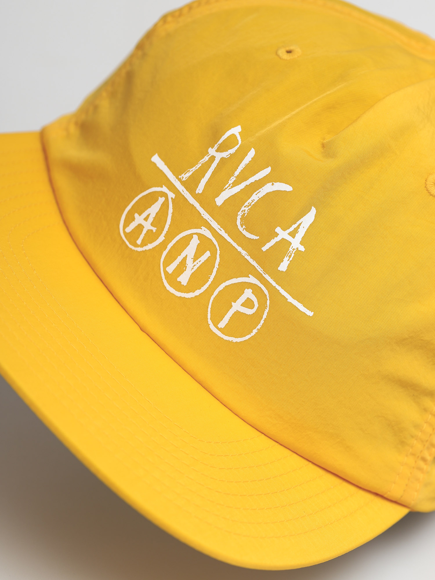 Czapka z daszkiem RVCA Graphic Anp ZD (yellow/white)
