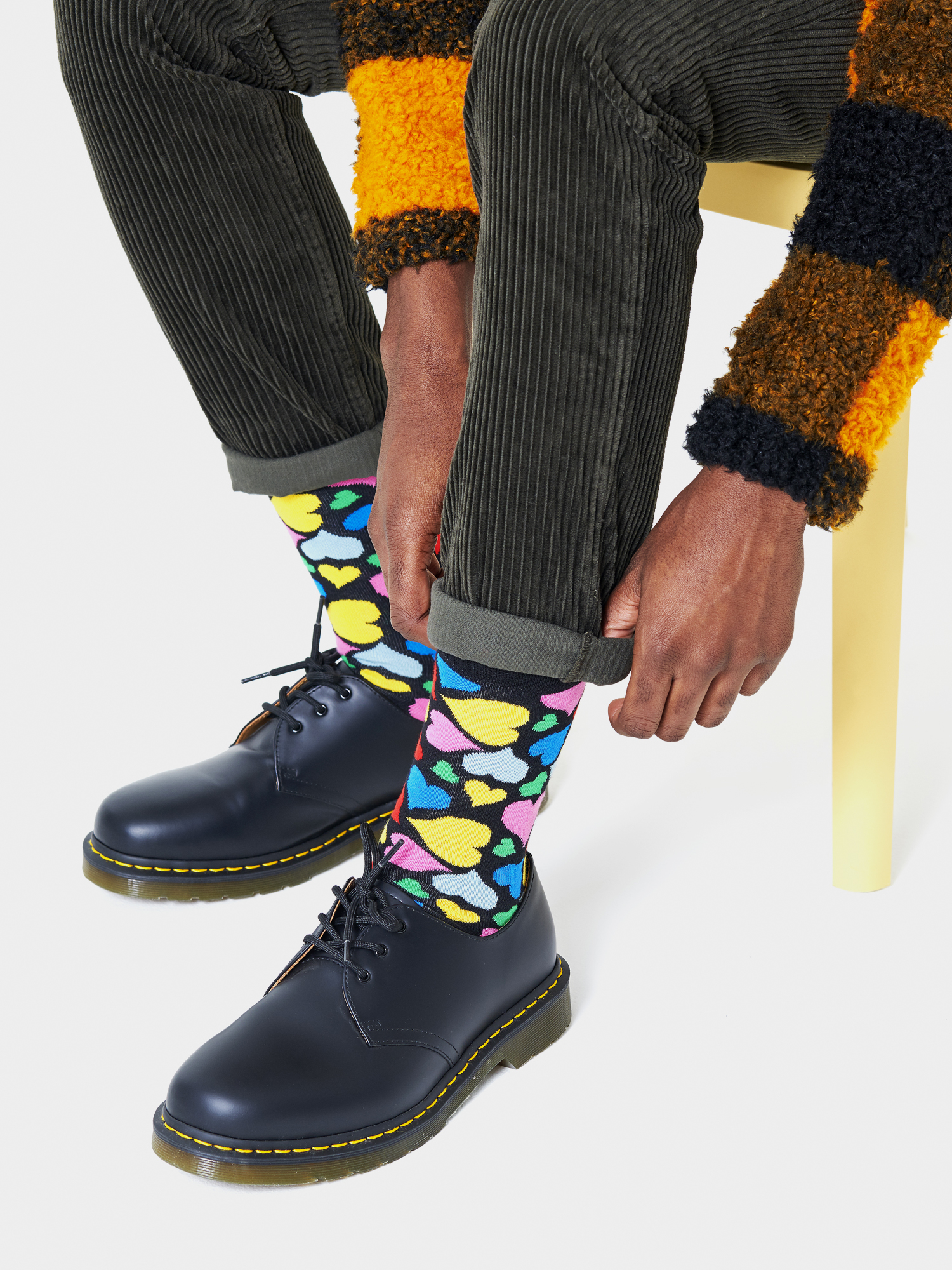 Skarpetki Happy Socks Heart (black)