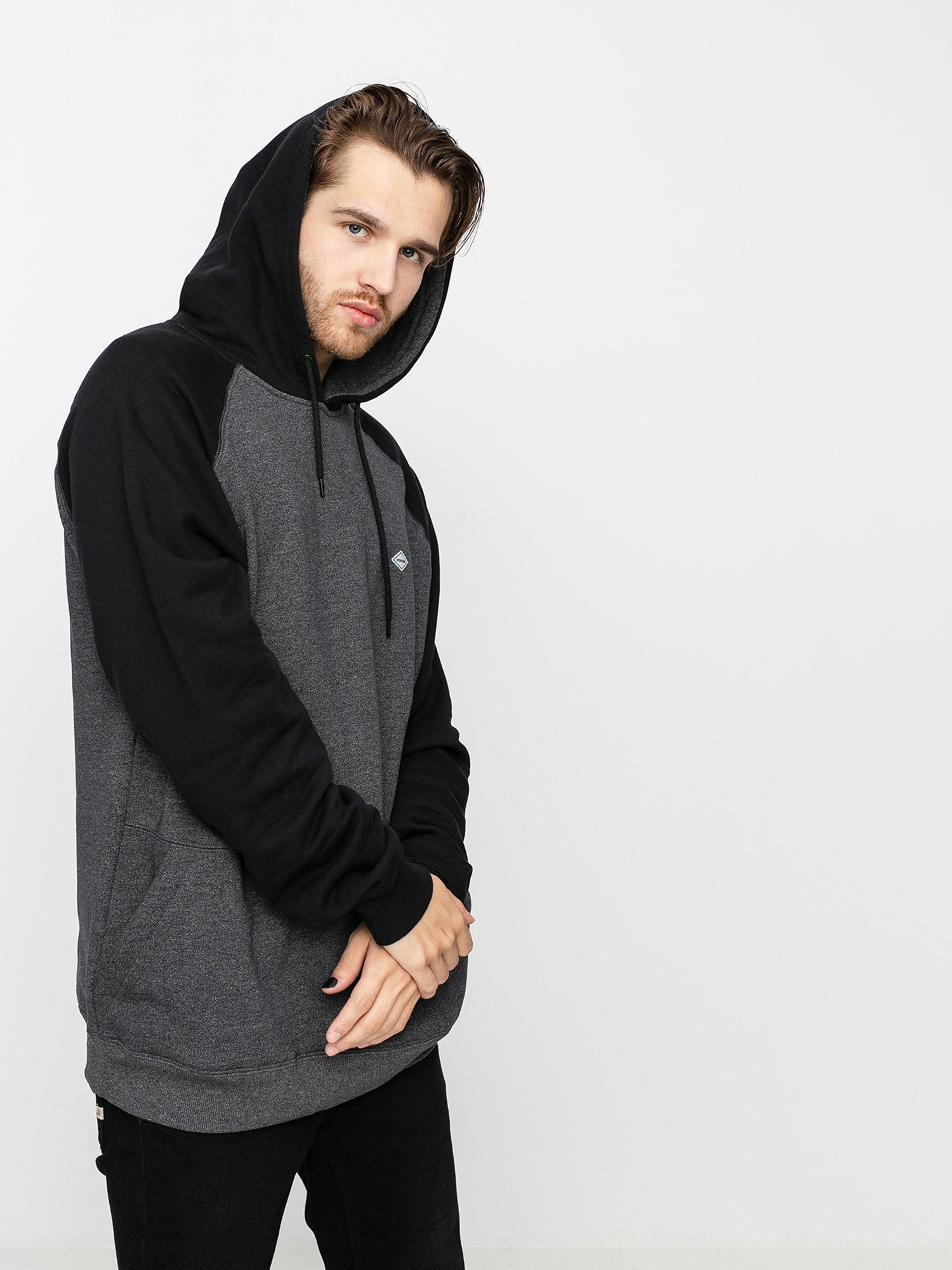 Bluza z kapturem Volcom Homak HD (heather grey)