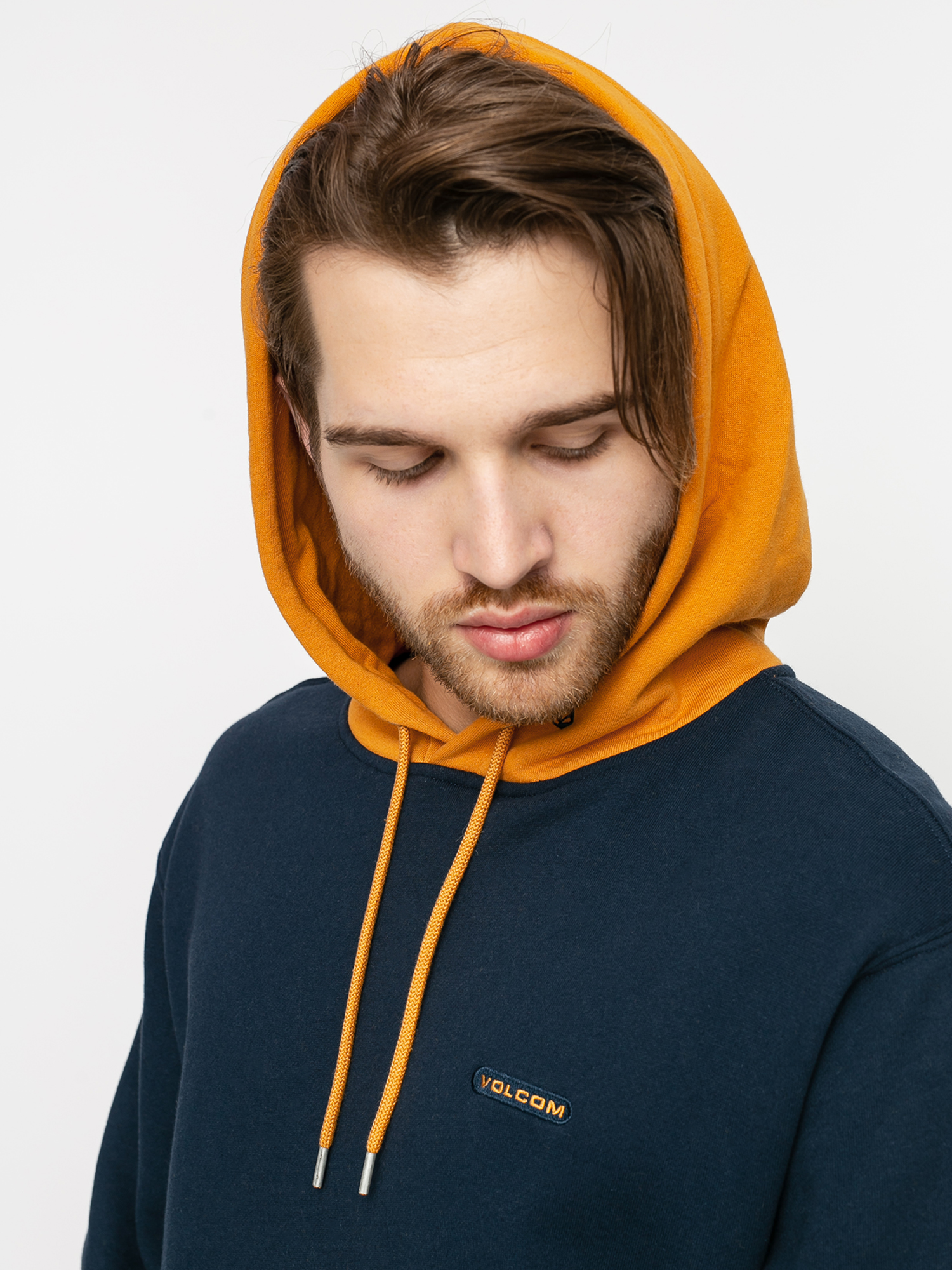 Bluza z kapturem Volcom Sngl Stn Div HD (inca gold)