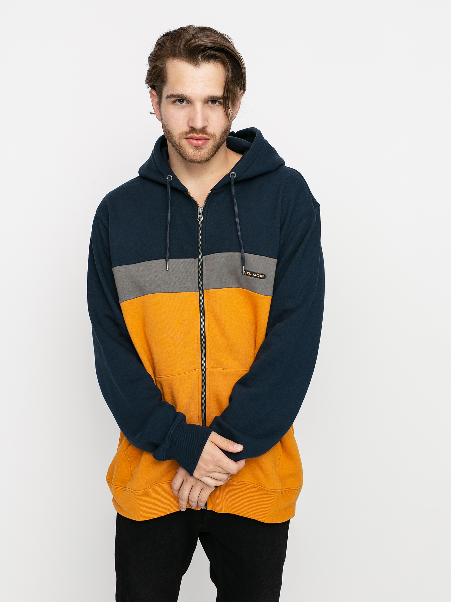 Bluza Volcom Sngl Stn Div ZIP (inca gold)