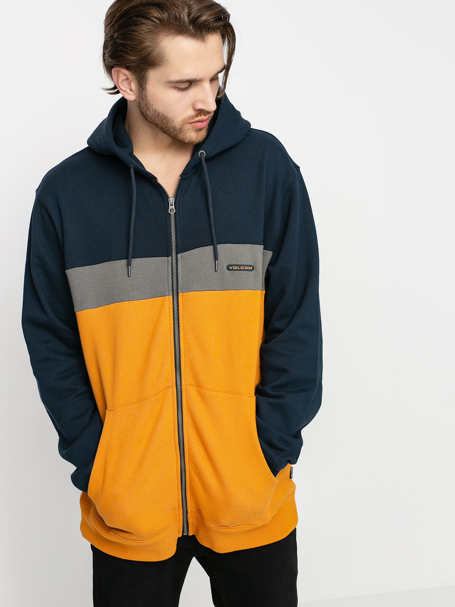 Bluza Volcom Sngl Stn Div ZIP (inca gold)