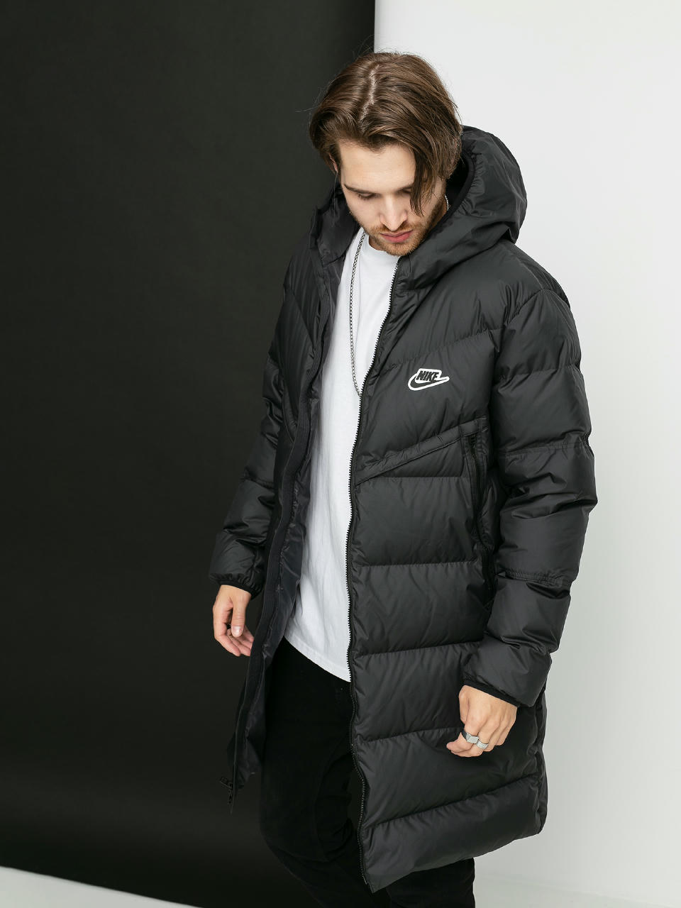 Kurtka Nike Down Fill Wr Parka Shld R (black/black/black/black)