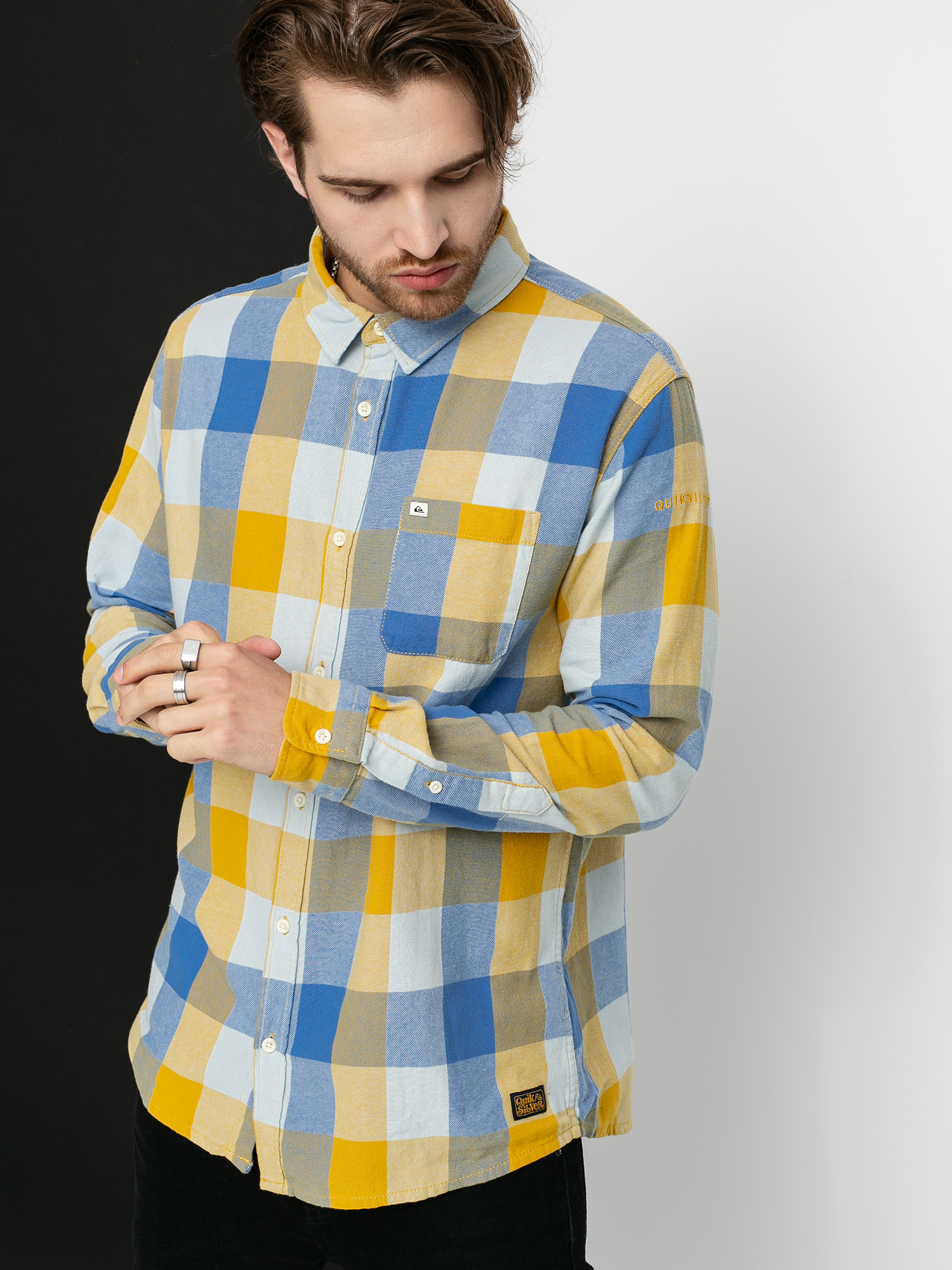 Koszula Quiksilver Motherfly Flannel (honey motherfly)