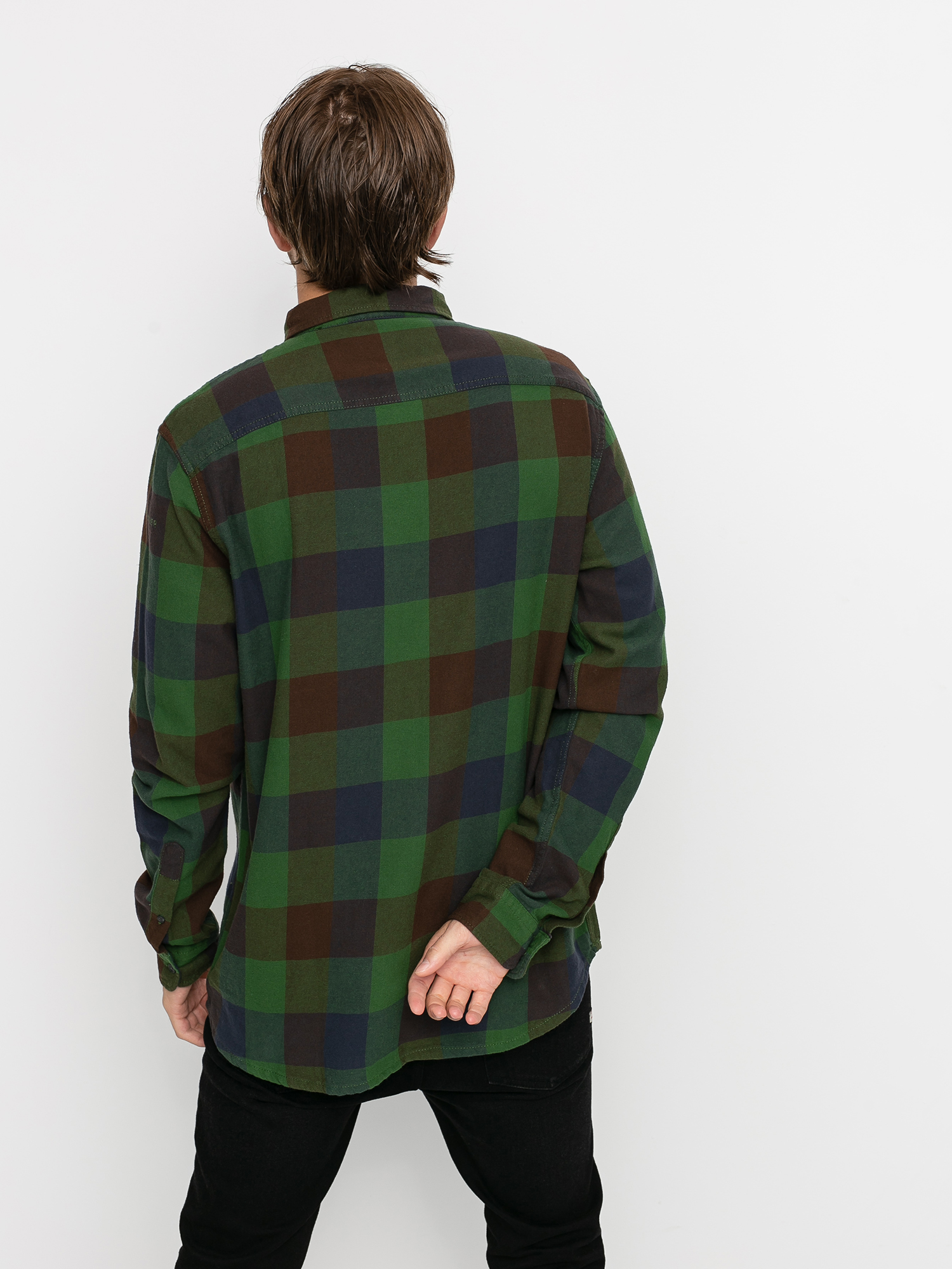 Koszula Quiksilver Motherfly Flannel (greener pasture motherfly)