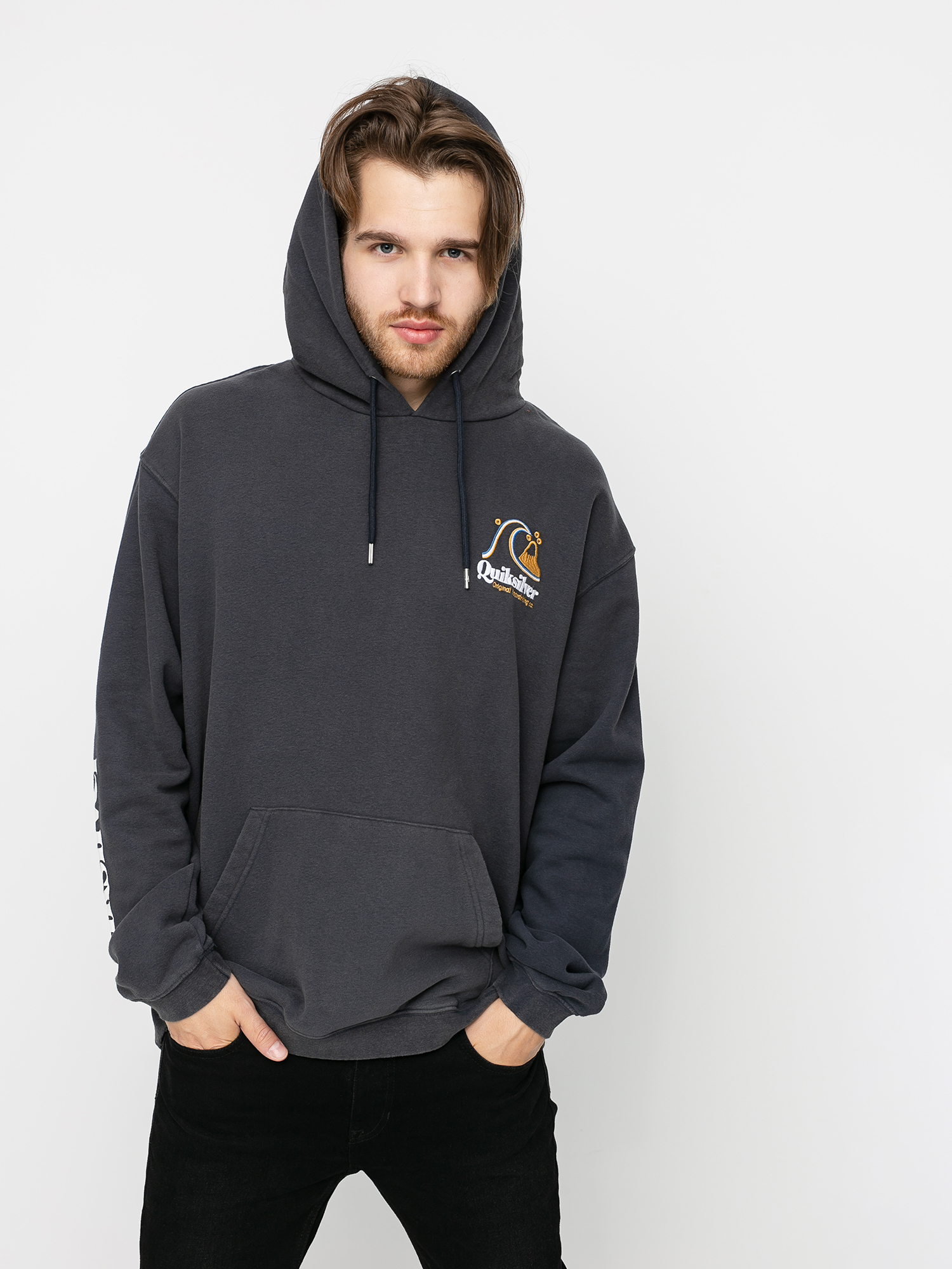 Bluza z kapturem Quiksilver Sweet As Slab HD (parisian night)
