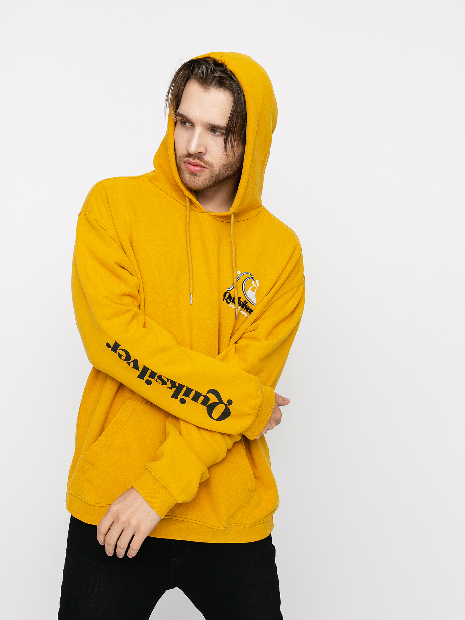 Bluza z kapturem Quiksilver Sweet As Slab HD (honey)