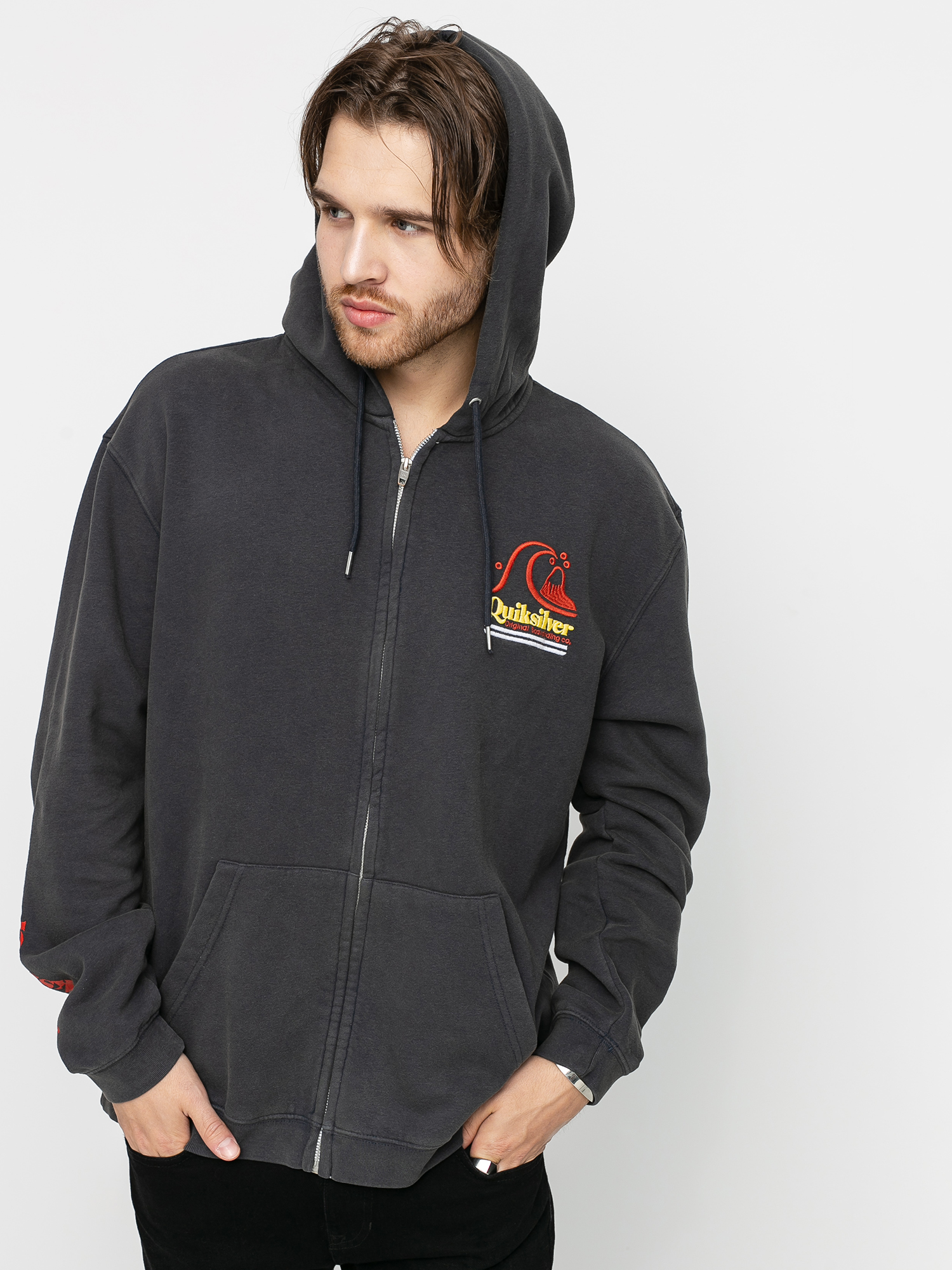 Bluza z kapturem Quiksilver Sweet As Slab ZHD (parisian night)