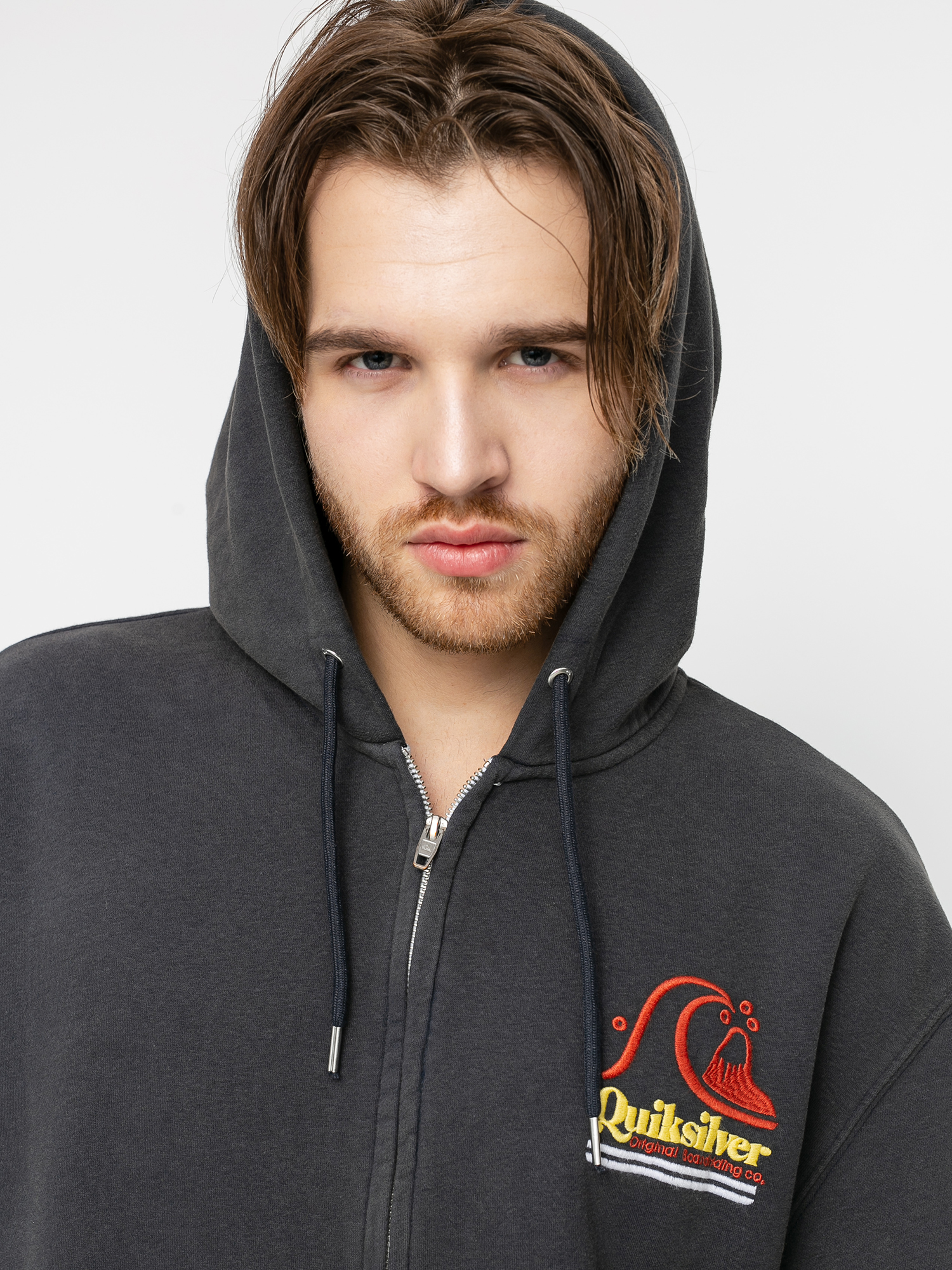 Bluza z kapturem Quiksilver Sweet As Slab ZHD (parisian night)