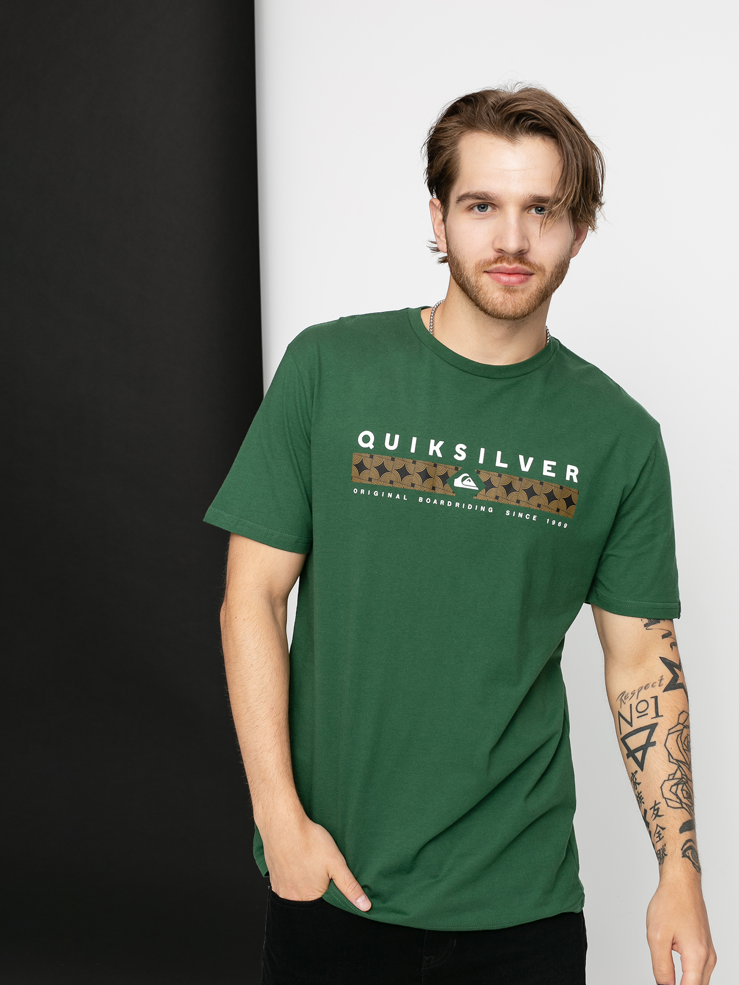 T-shirt Quiksilver Jungle Jim (greener pastures)