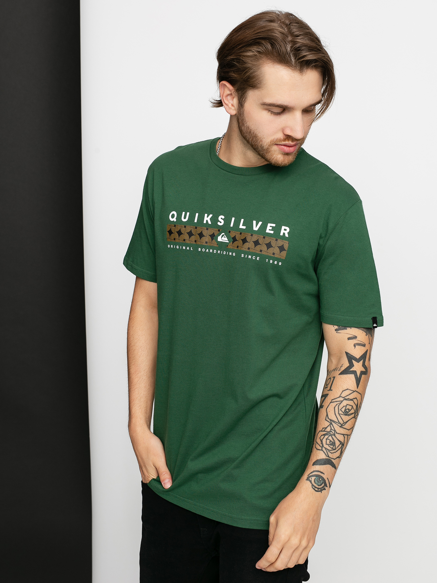 T-shirt Quiksilver Jungle Jim (greener pastures)