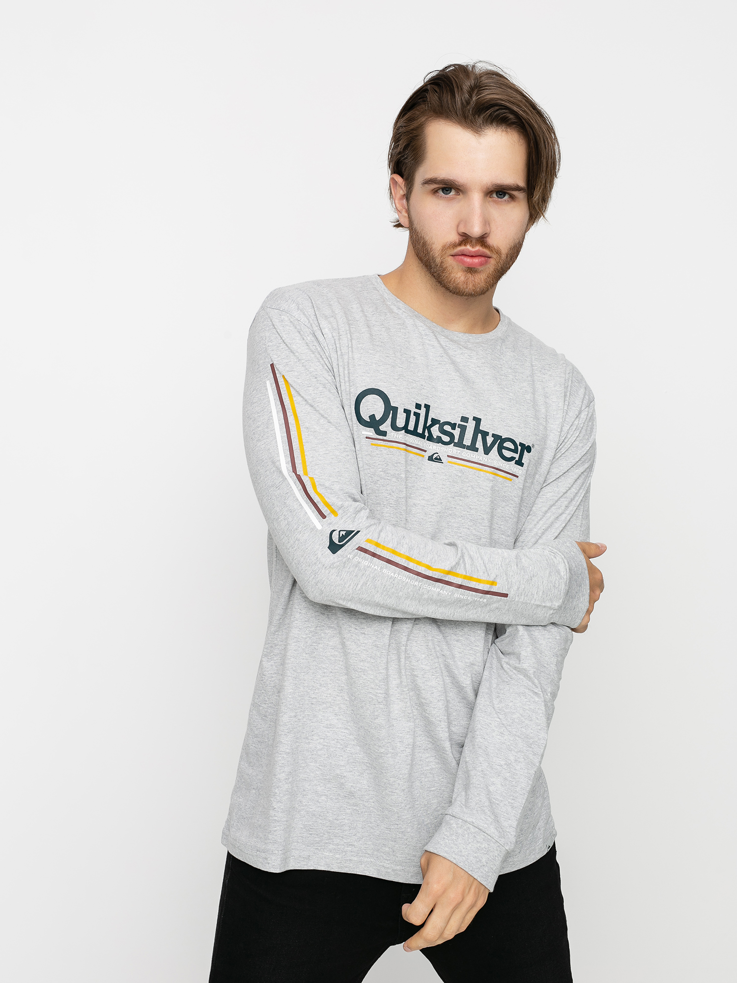 Longsleeve Quiksilver Tropical Lines (athletic heather)
