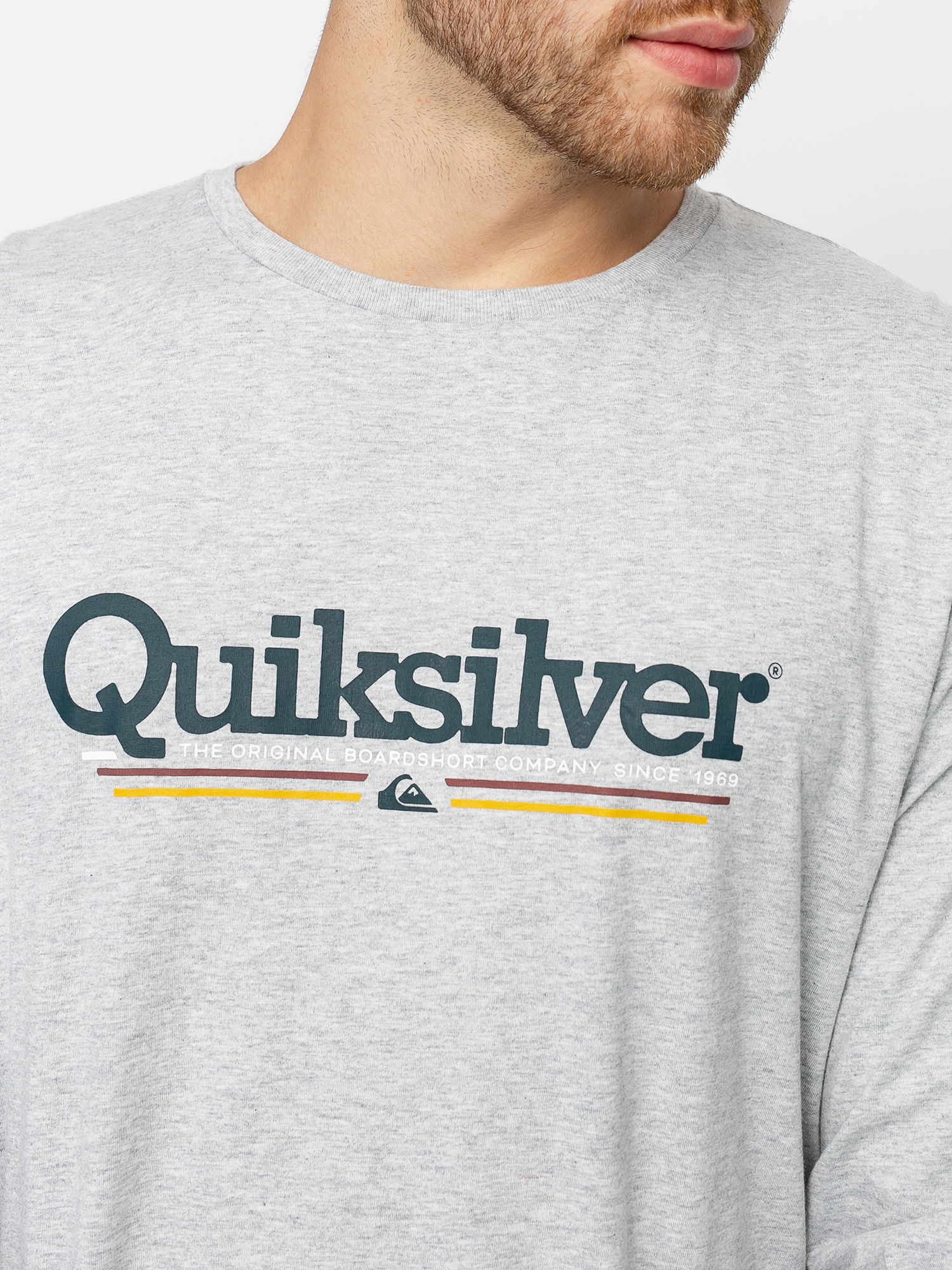 Longsleeve Quiksilver Tropical Lines (athletic heather)