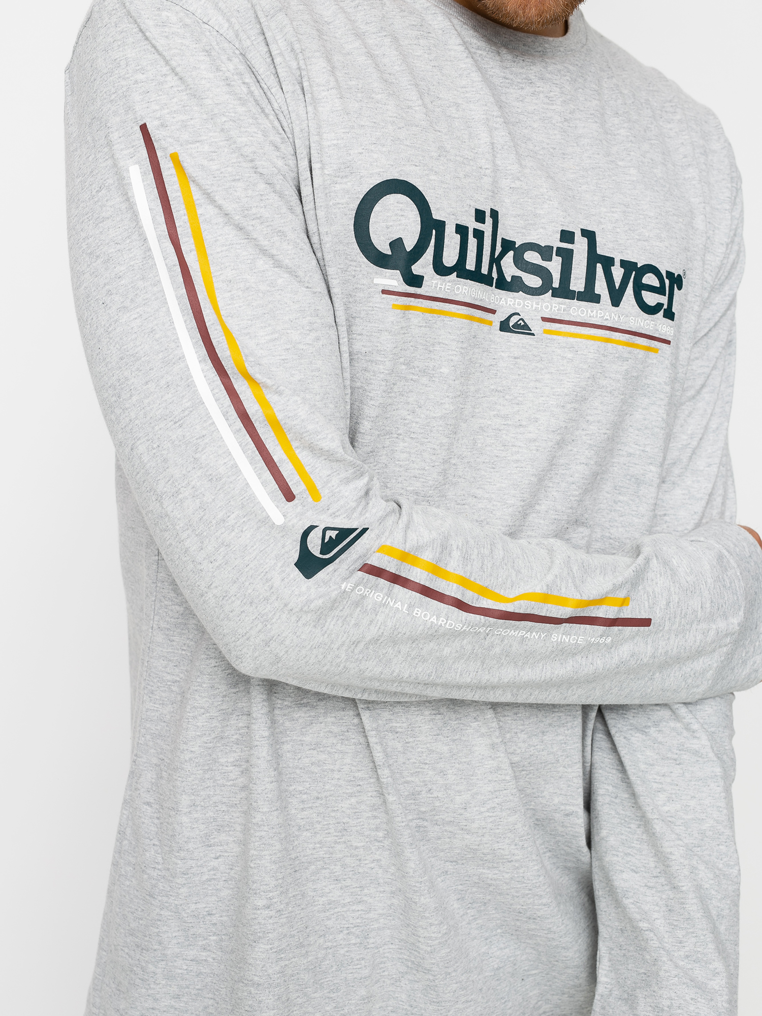 Longsleeve Quiksilver Tropical Lines (athletic heather)