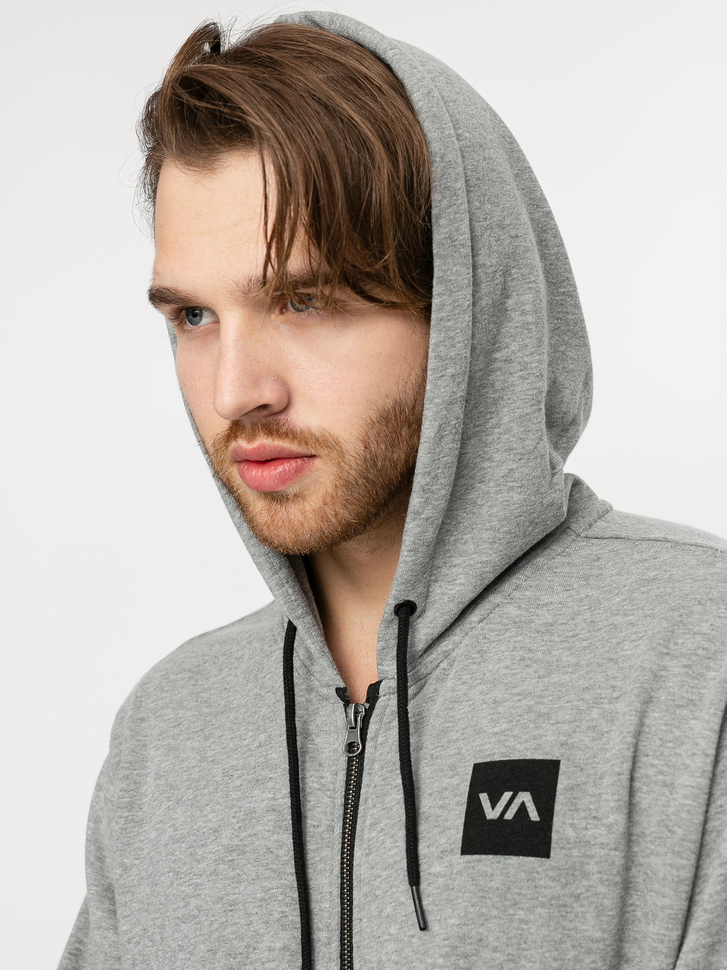 Bluza z kapturem RVCA Swift HD (heather grey)